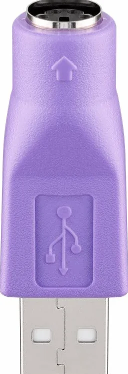 WENTRONIC Adaptateur USB PS2 Violet
