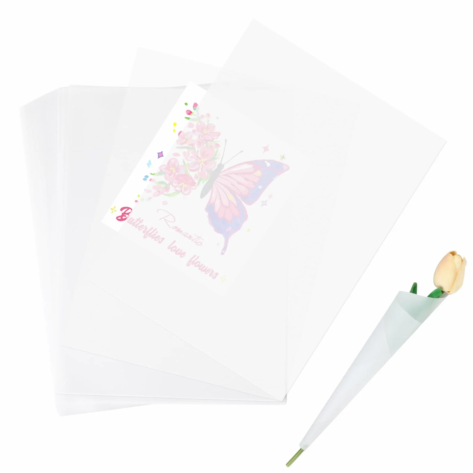 Papier calque imprimable A4 110g/m² 50 feuilles transparent