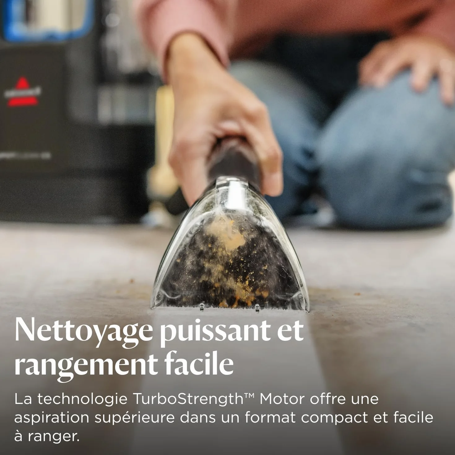 BISSELL SpotClean C5, Shampouineuse Canapé 400W, Nettoyeur Tapis Moquettes Tissus Voiture