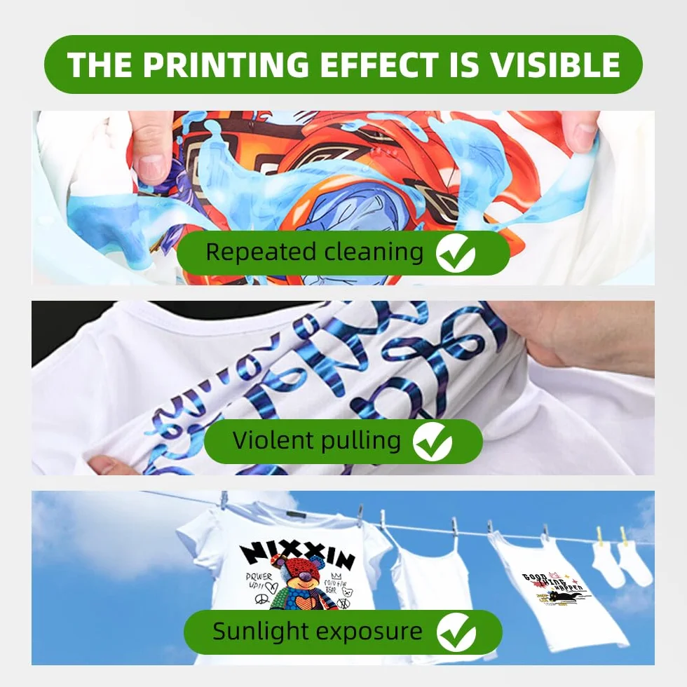 Encre à sublimation compatible EPN EcoTank ET-2800 ET-2803 ET-2850 ET-2720 ET-15000 ET-4760 ET-2400 Transfert à chaud