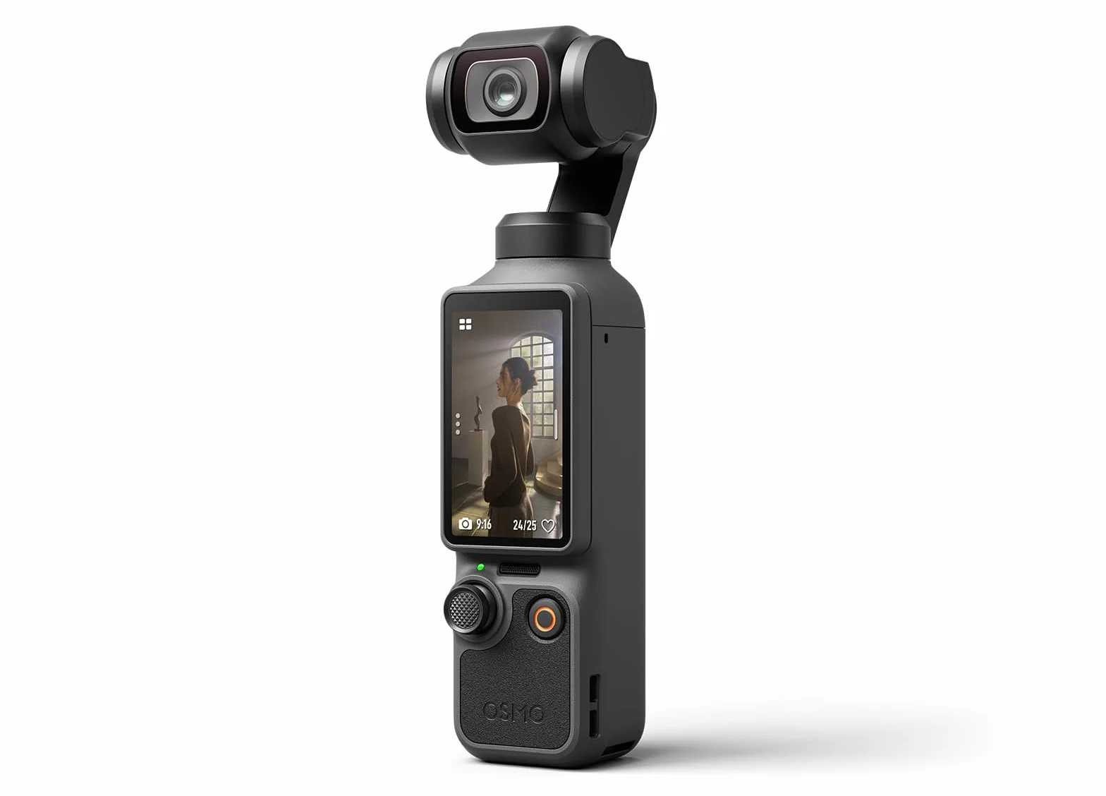 DJI Osmo Pocket 4 Creator Combo, kieszonkowa kamera Vlog, 1″ CMOS i 4K/240 kl./s, stabilizacja 3-osiowa, 2 x bezstratny zoom, wbudowana pamięć masowa 107 GB, nadajnik Mic 3, światło wypełniające