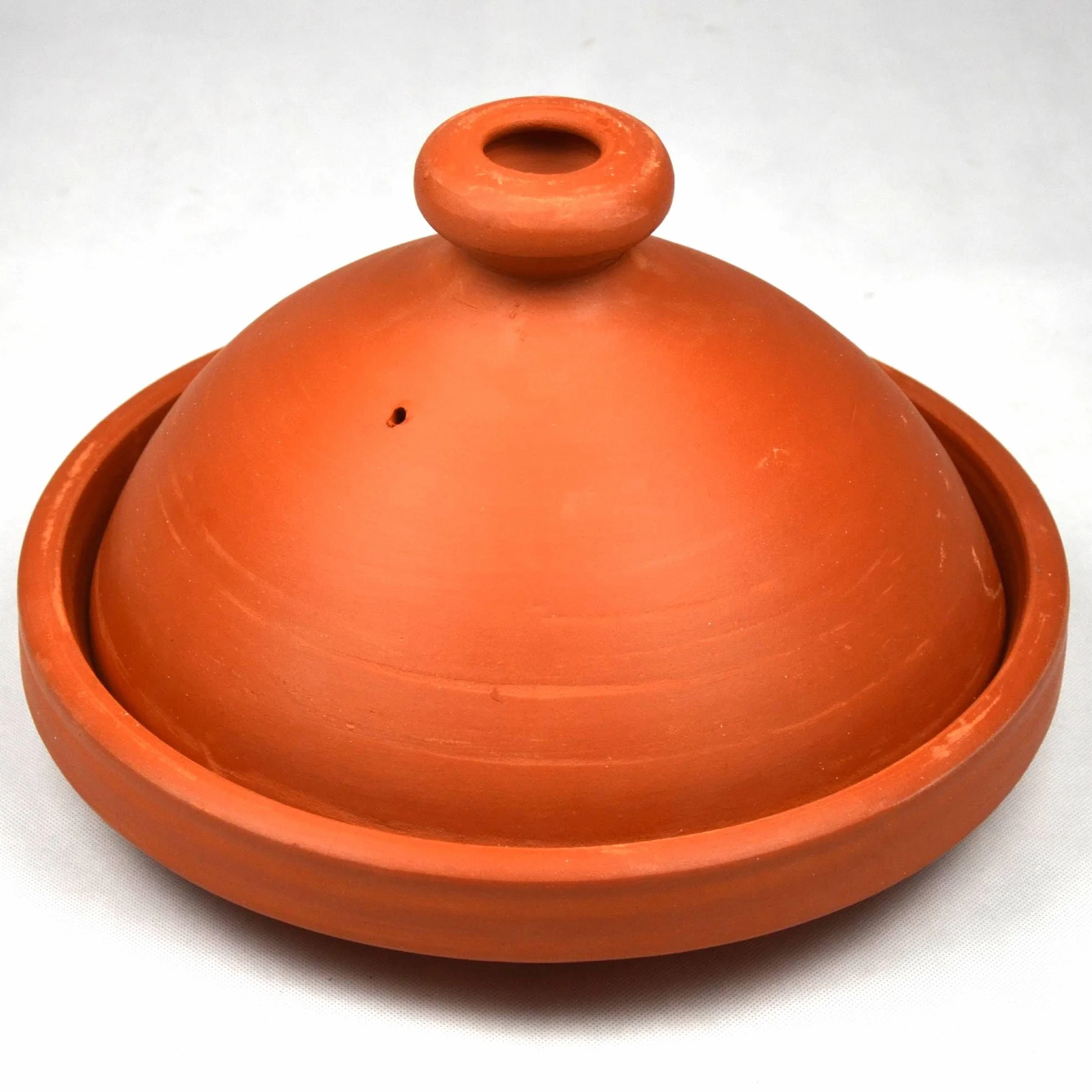 L'Orient Tajine marocain en terre cuite, originale, marmite marocaine, diamètre : 35 cm, casserole non émaillée, pour 6 à 8 personnes