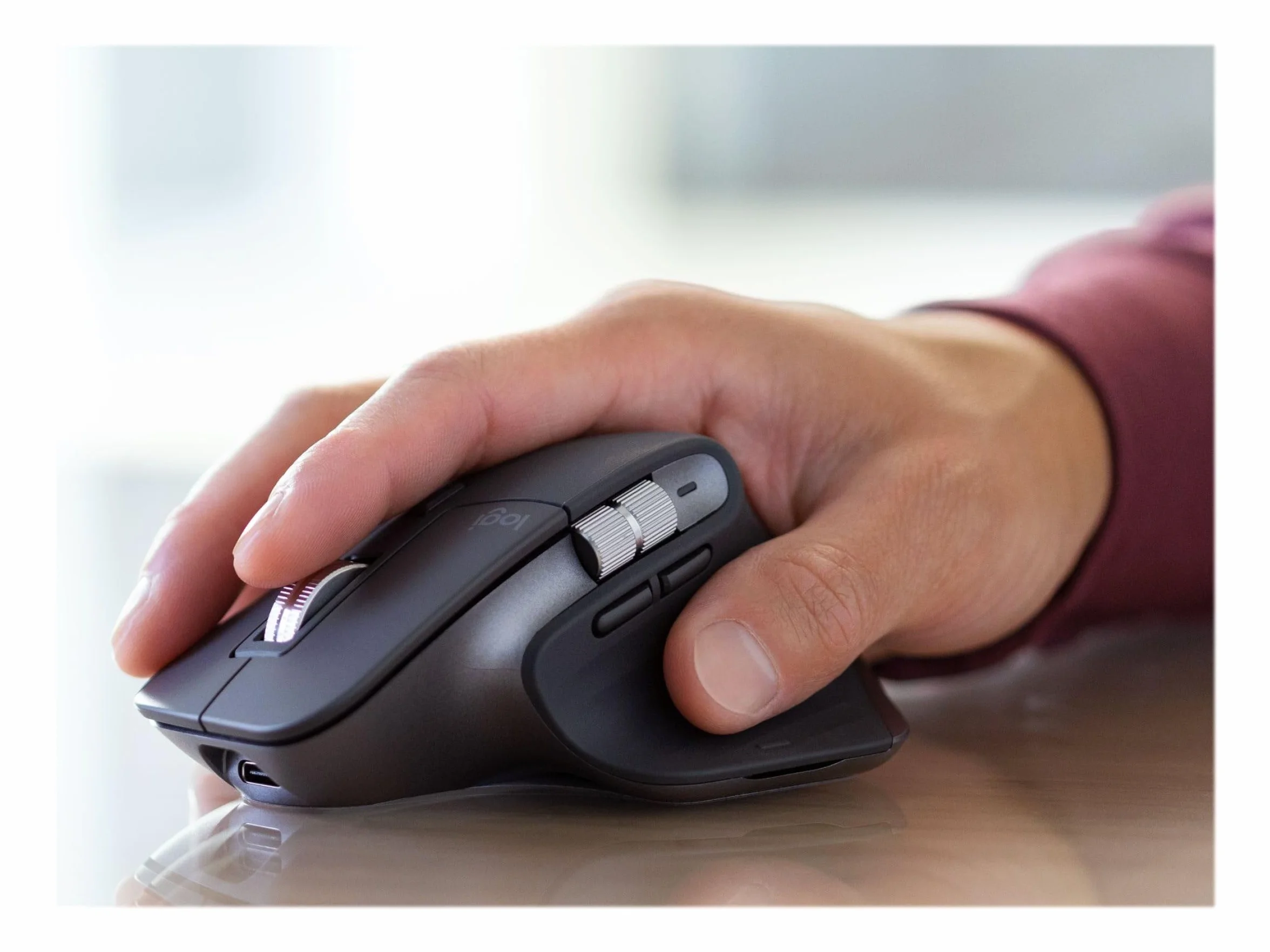 Logitech Mx Master 3S 910-006582 Mysz Bezprzewodowa, Czarny