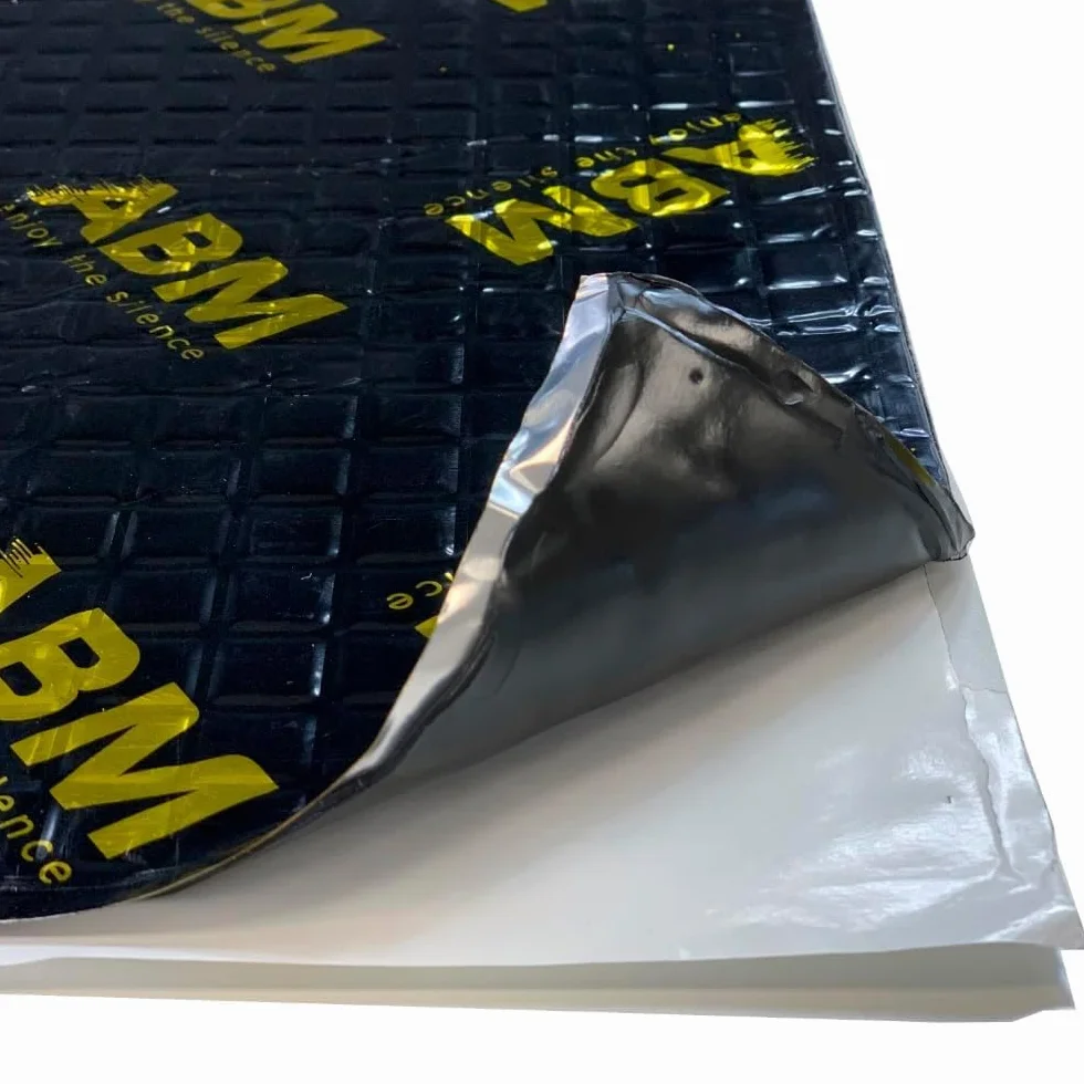 ABM Alubutyl Black 2,0 mm x 40 cm x 5 metrów = 2 m² samoprzylepna mata izolacyjna Alubutyl, Anti Dröhn