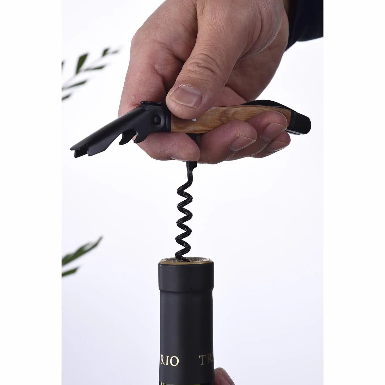 LAGUIOLE - LAGUIOLE Planchette Dégustation Fromage Tire-Bouchon Ouvre-Bouteille Vin Sommelier Couteau Pliant Multifonction, Bois Acacia, 23cm - Bois - Bois Clair