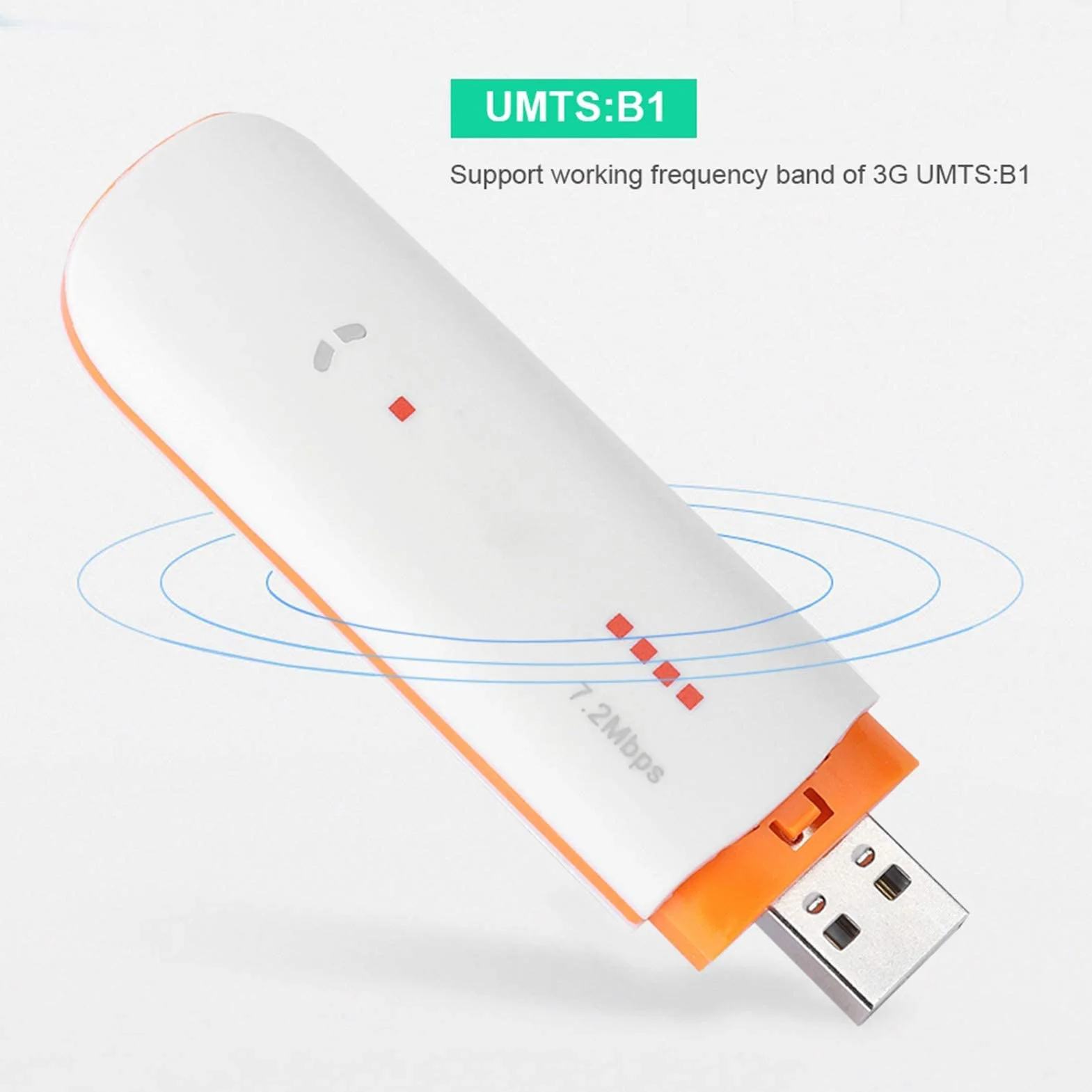 CLE 4G Dongle USB Modem LTE Carte Réseau SIM pour Mac Linux Android