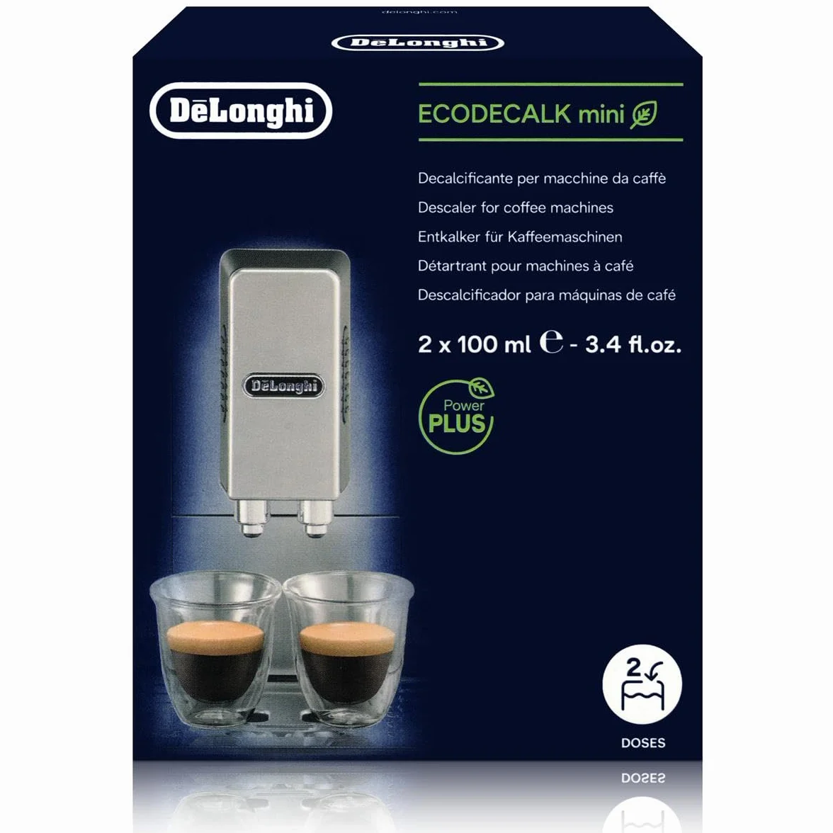 Détartrant Delonghi EcoDecalk 2 x 100 ml lot de 3