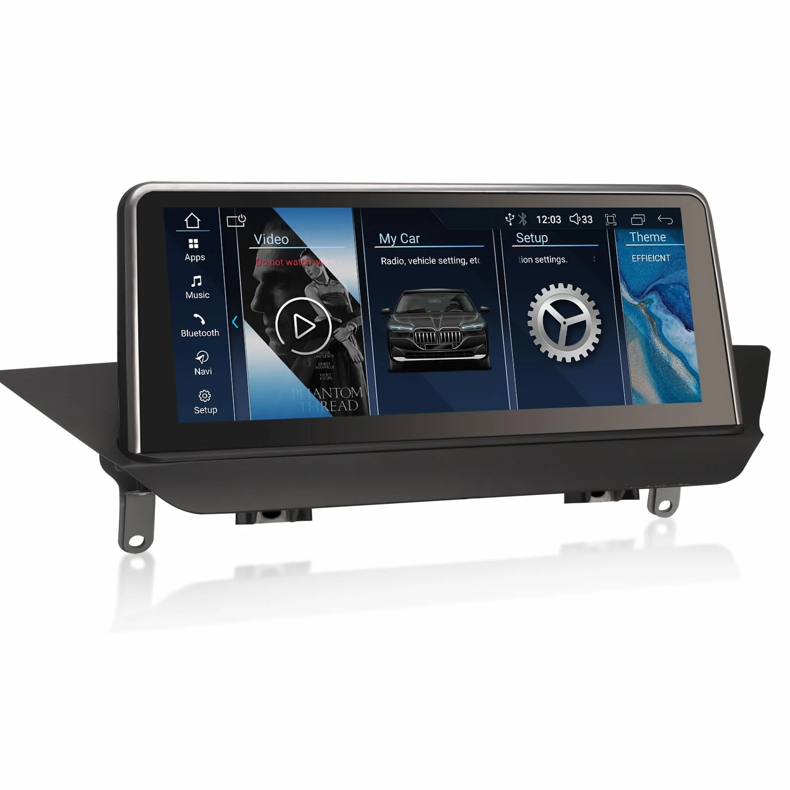 Erisin Qualcomm 10,25 cala 8-rdzeniowy 4 GB + 64 GB Android 13 radio samochodowe Bluetooth z GPS do BMW X1 E84 (2009-2015) CIC, bezprzewodowy system CarPlay Android Auto WiFi DAB+ IPS USB DSP iDrive