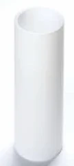 Cylindre en verre borosilicate mat sans fond pour photophore funéraire Cylindre de rechange Diamètre 10 cm Hauteur 25 cm Épaisseur de paroi 5 mm Fabrication sur mesure