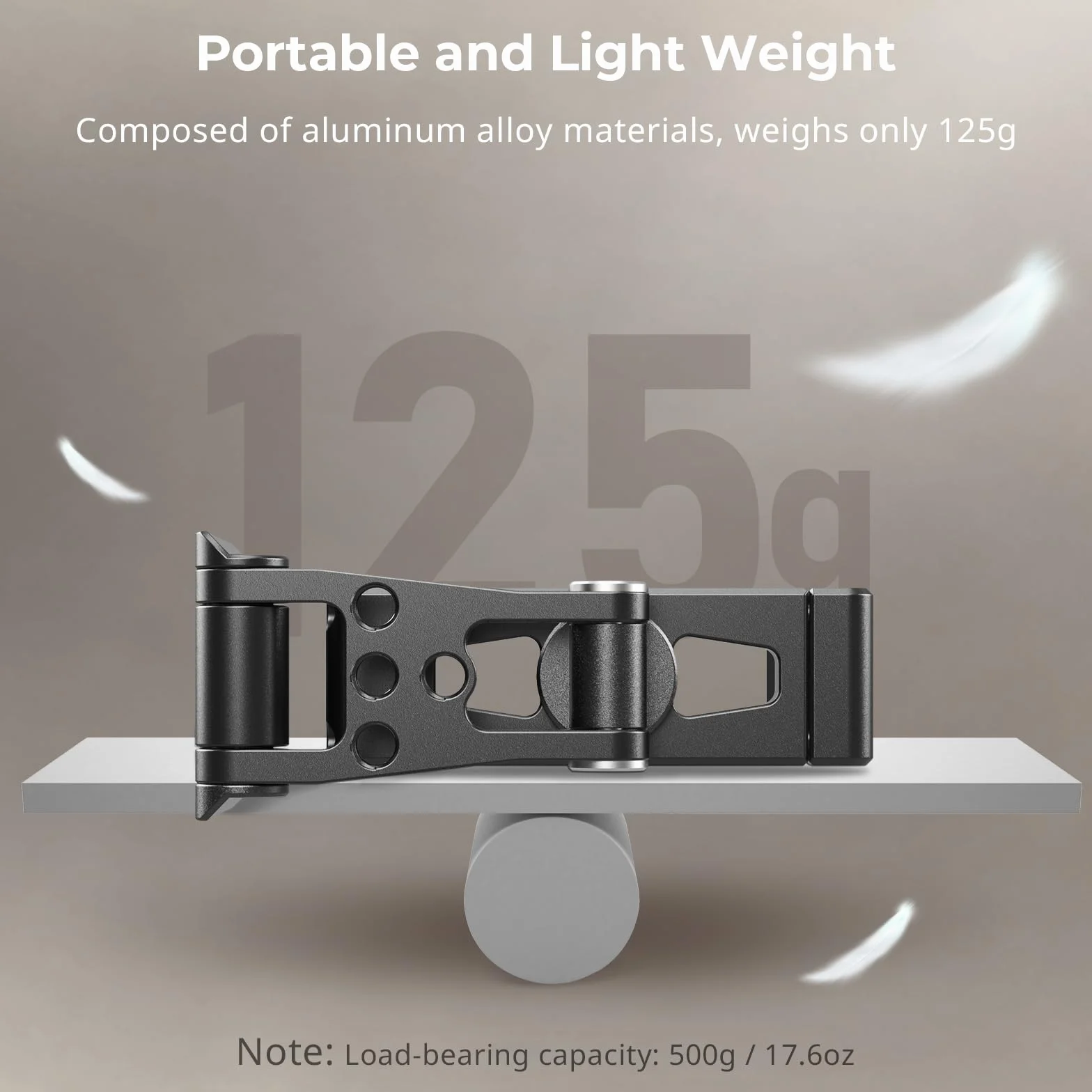 SMALLRIG Metal Phone Tripod Mount, Cell Phone Mount, Uchwyt do Telefonu Komórkowego z Adapterem Szybkozłącza dla Arca-Swiss, Wielofunkcyjny Uchwyt do Telefonu Statywu Typu dla Arca, dla iPhone - 4611