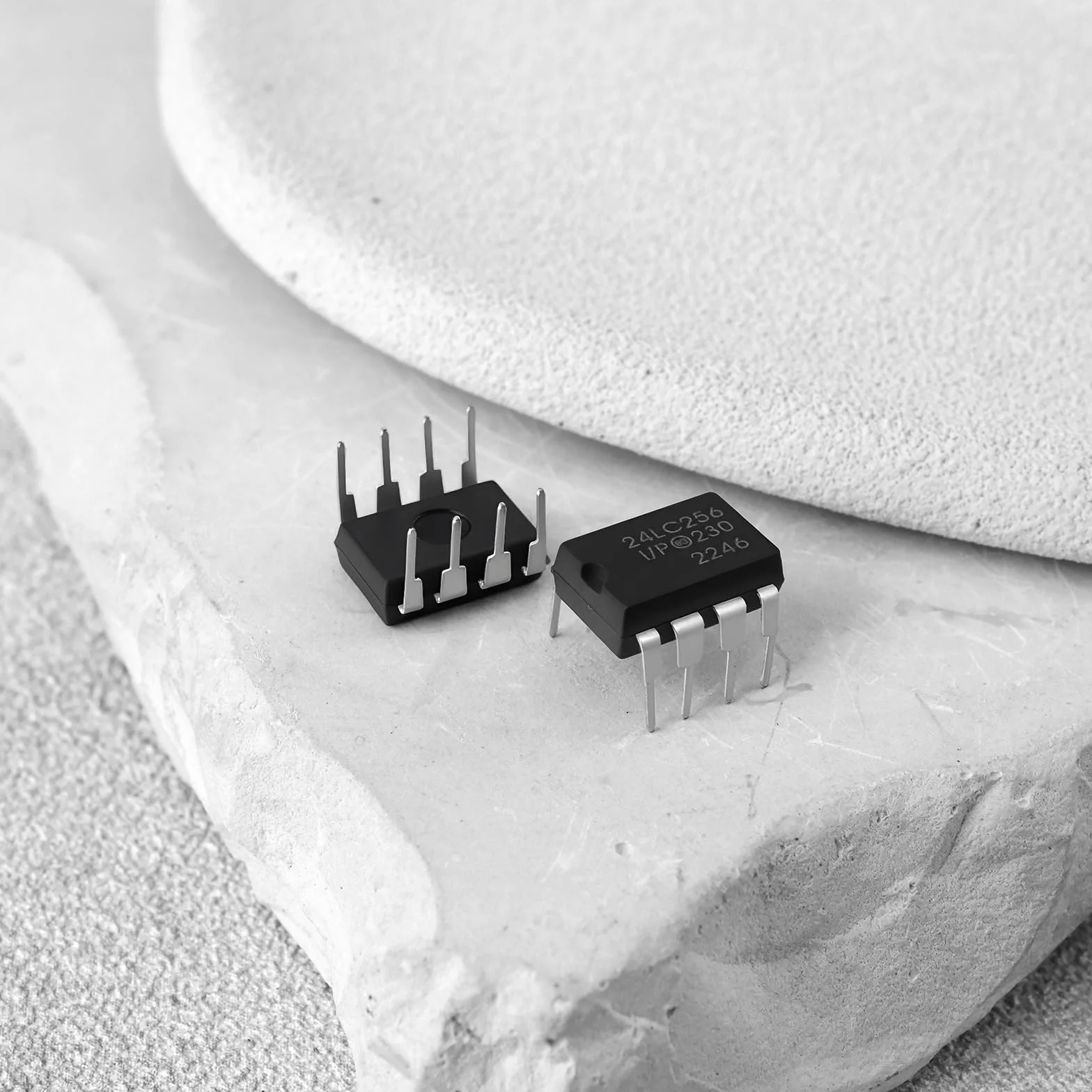 EMSea 24LC256-I/P Lot de 5 Modules Mémoire Dip-8 pour Circuits Imprimés DIY