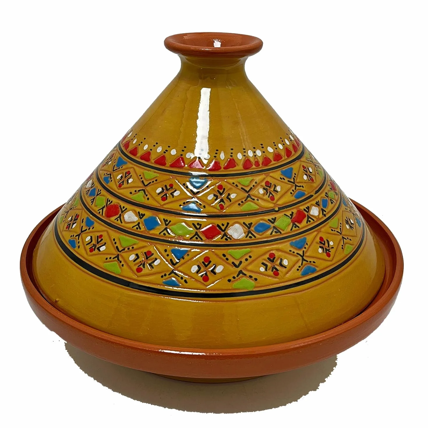 Generico Tajine en terre cuite Marocain Tunisien XL 32 cm