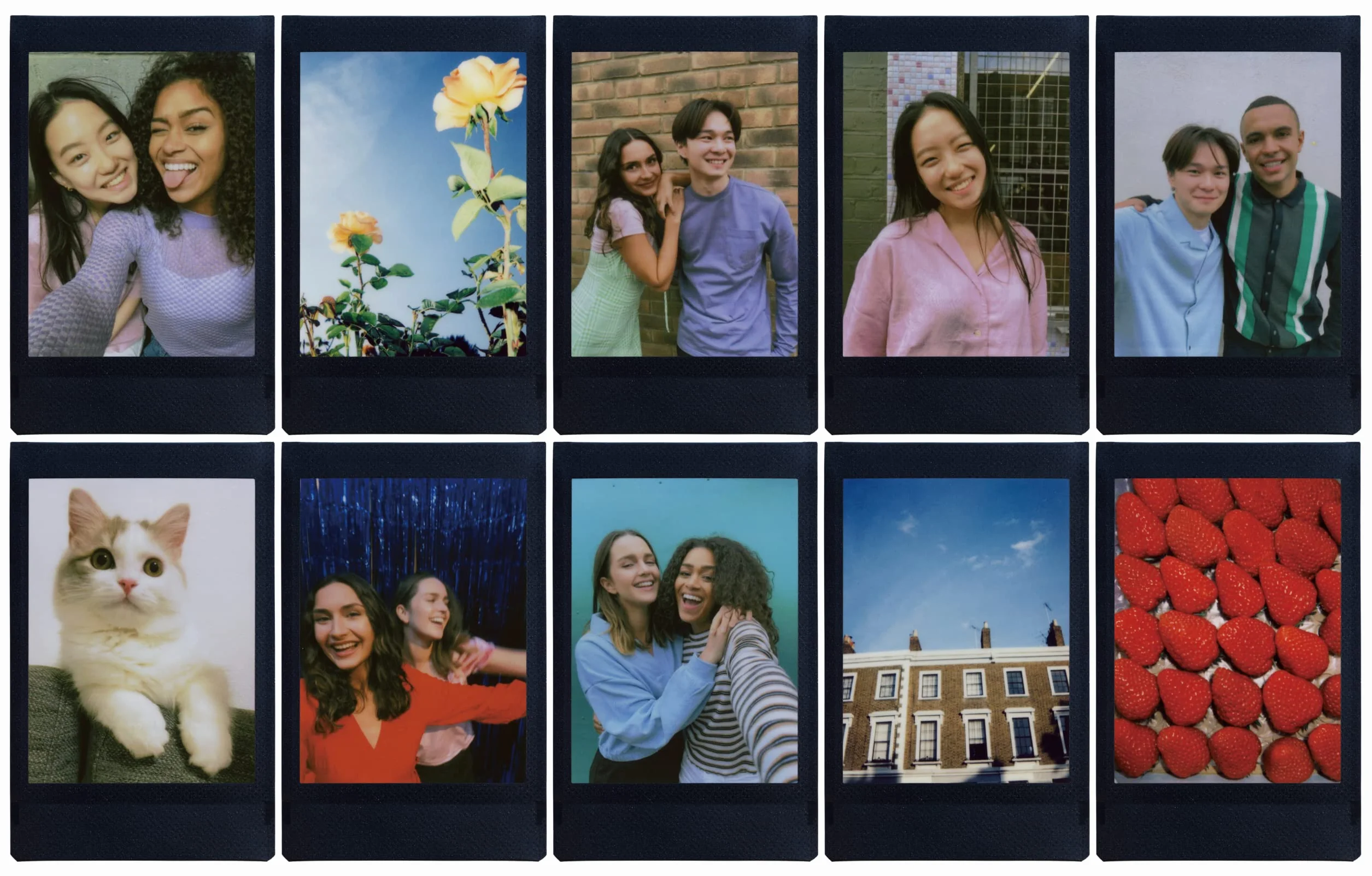 instax film mini 1x10, czarny