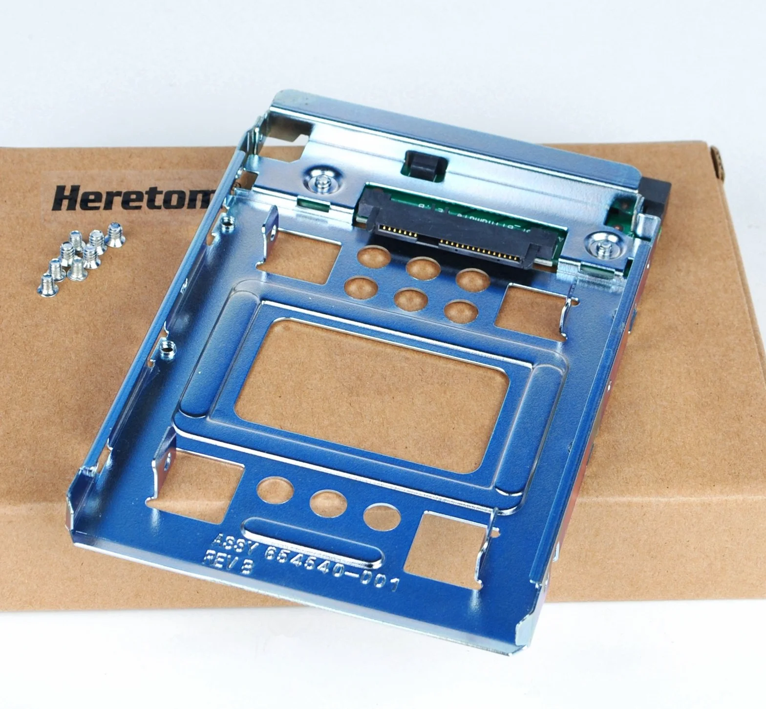 2 sztuki 2,5 cala SSD na 3,5 cala SATA ramka HDD adapter Caddy Tray Hot-Swap konwerter kompatybilny ze wszystkimi tabletami 3,5" SATA/SAS Drive Caddy do HP Dell IBM Lenovo