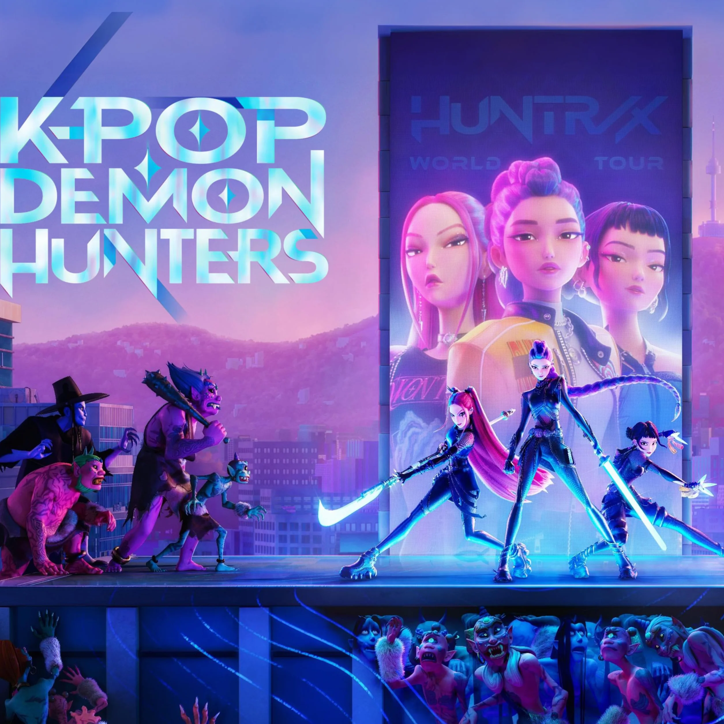 KPop Demon Hunters Lot 20 Paquets Figurines Autocollants Officiels