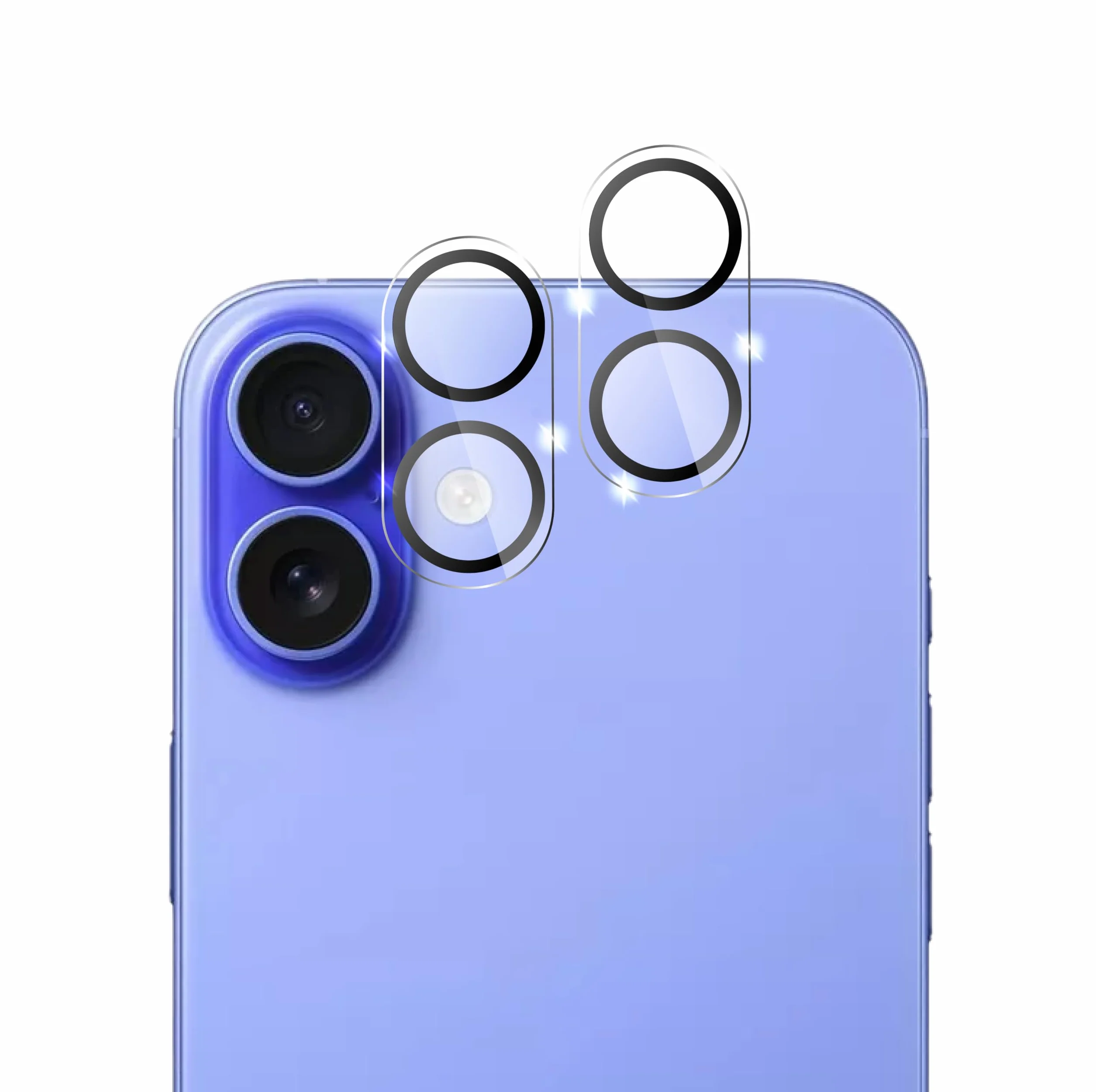 Osłona obiektywu aparatu dla iPhone 17 [2 Sztuki] szkło na aparat hartowane, folia ochronne obiektyw tylna