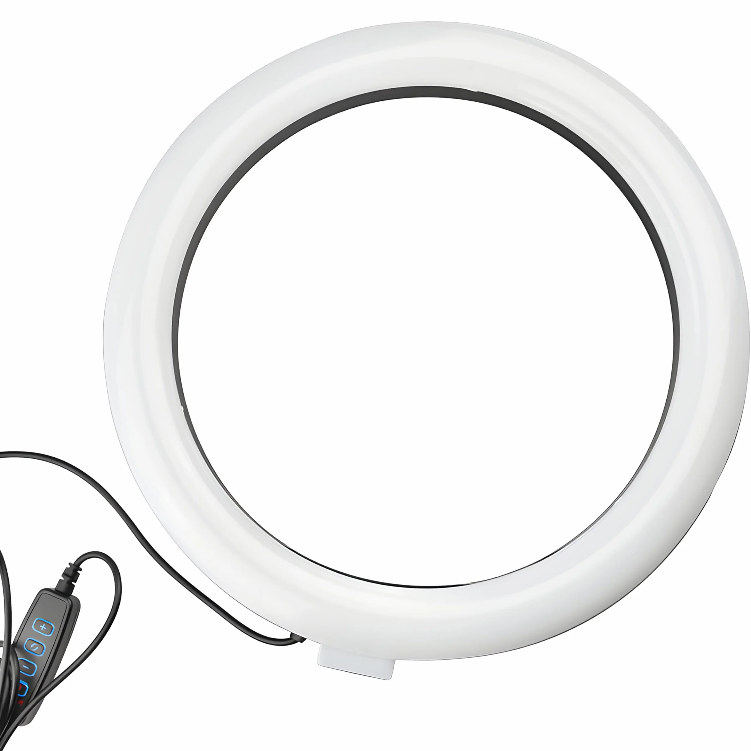 Retoo Lampa pierścieniowa do Selfie Oświetlenie LED Statyw do Nagrywania Wideo Robienia Zdjęć Makijażu Kabel USB Fotografia Średnica 13 cm 3 Tryby Świecenia Moc 7W