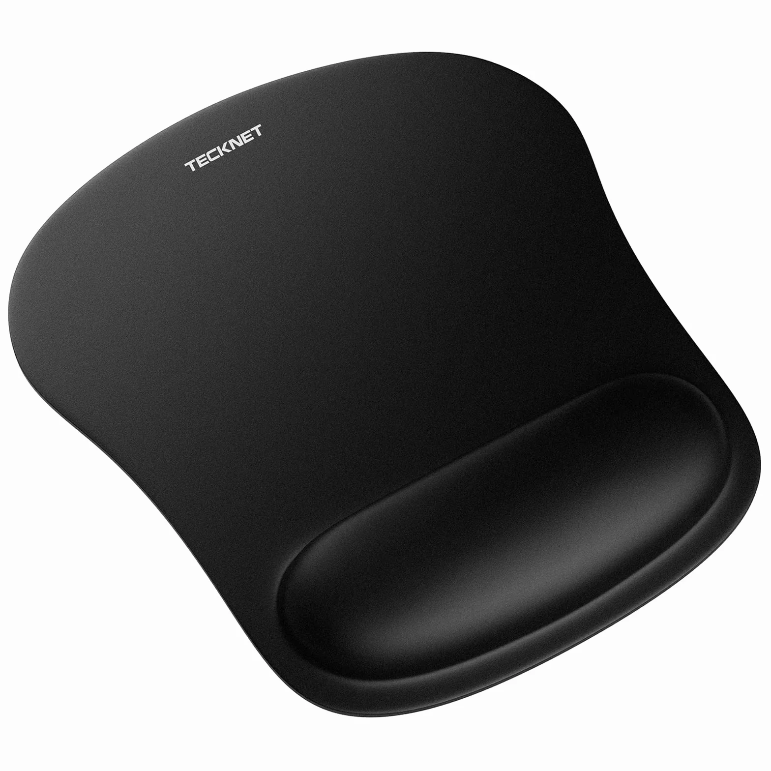 TECKNET Tapis de Souris Ergonomique avec Repose Poignet, Mousse à Mémoire de Forme, Lavable