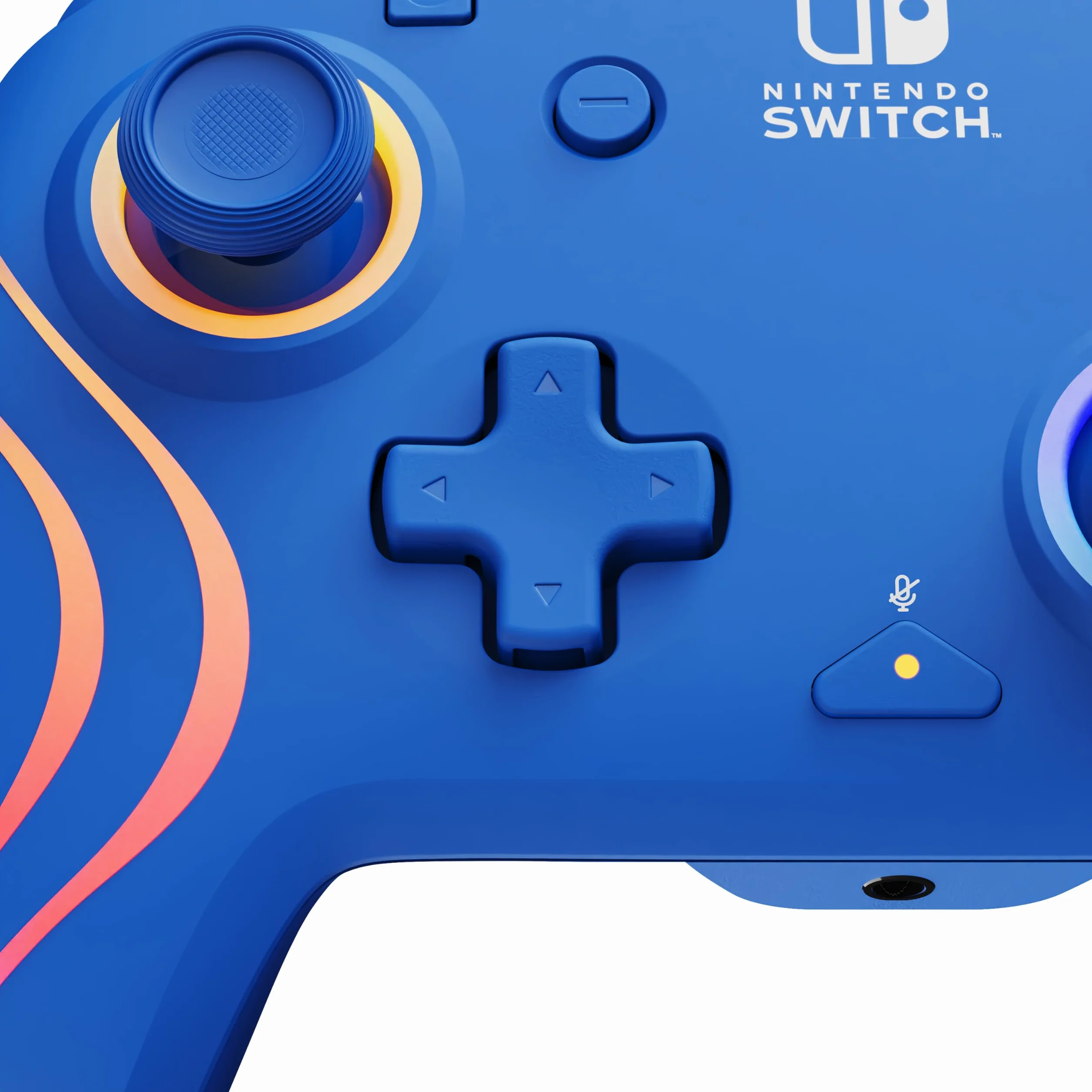 Switch Afterglow Wave Wired Controller Blue