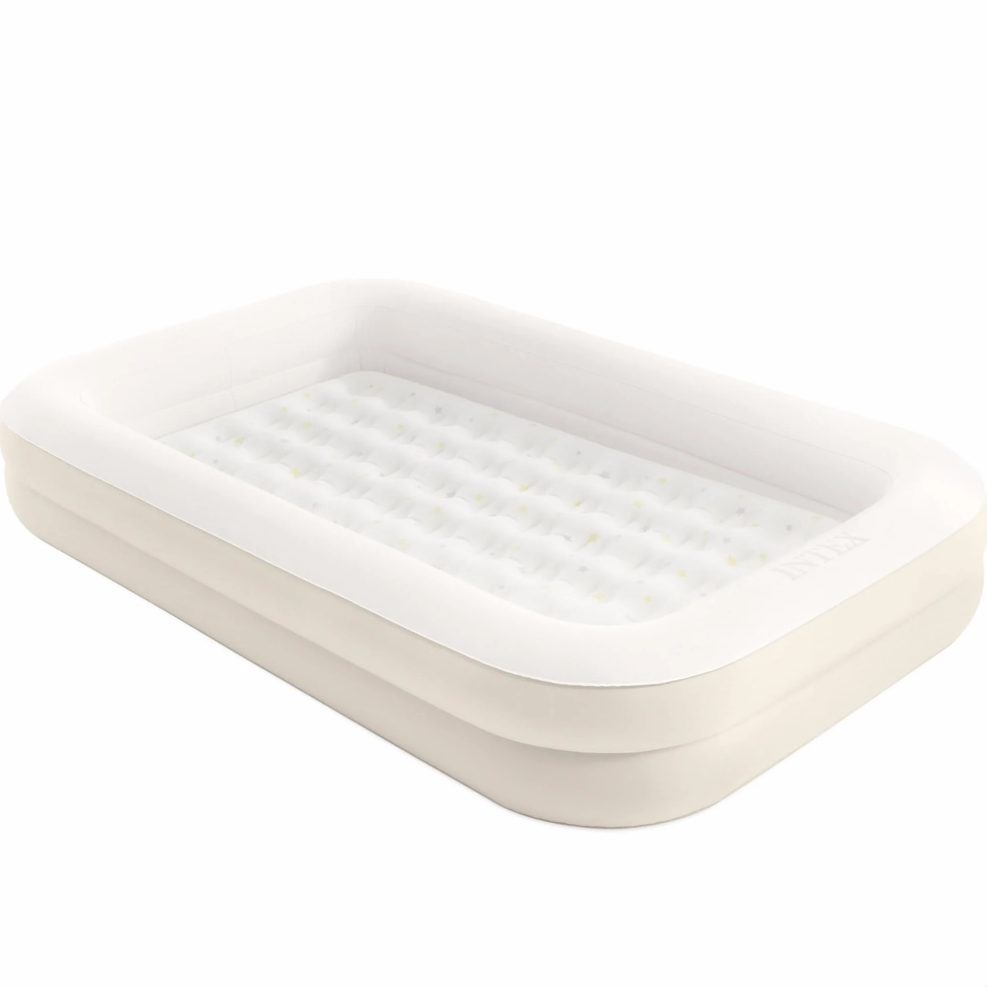 Intex Lit de Voyage pour Enfants avec Pompe Manuelle 66811NP (168 x 107 x 25cm / Matelas intérieur 132 x 71 x 10cm)