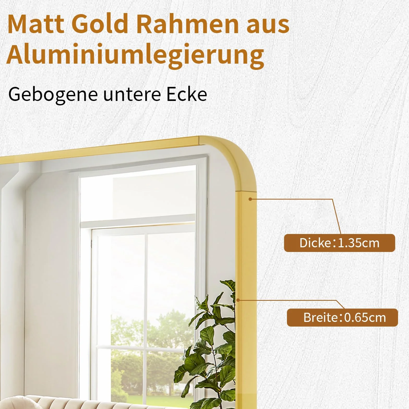 Koonmi Grand Miroir Vertical Pleine Longueur 76 x 171 cm sur Pied avec Support et Porte-manteau Mural pour Chambre