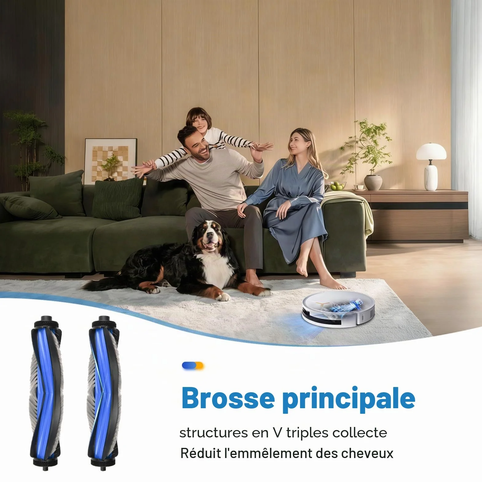 ECOVACS DEEBOT T50 Omni T50 PRO Omni T50 Pro Omni Gen2 robot aspirateur accessoires 25 pièces