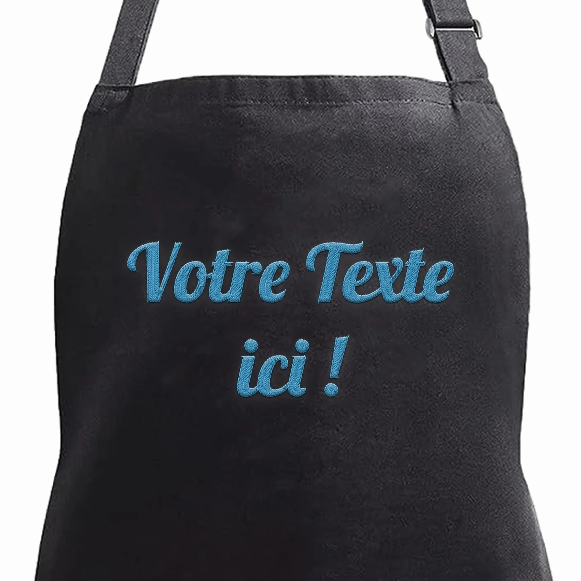 Tablier personnalisé brodé 100% coton homme femme broderie au choix cadeau cuisine jardinage restaurant