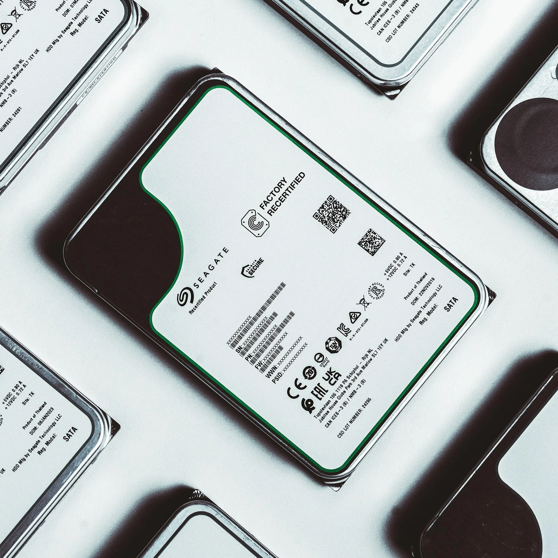 Seagate IronWolf PRO 4TB Interne Festplatte CMR 3.5 Zoll SATA III 256 MB ST4000NE001