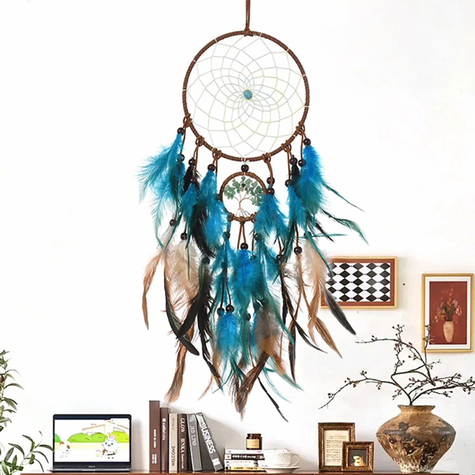 Attrape Rêve Géant Kit Fabrication Faire Soi-Même Décoration Chambre Enfant Adulte