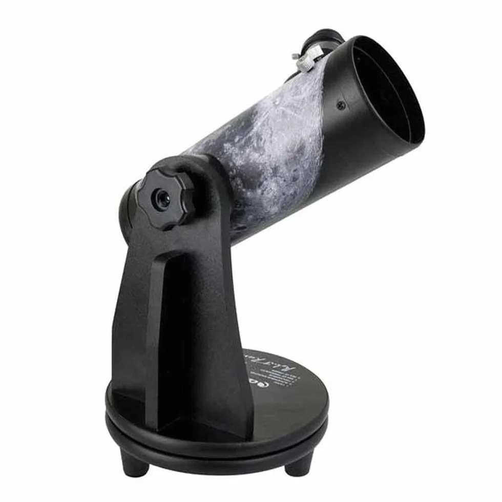 Celestron 22016 Firstscope Robert Reeves Signature Edition 76mm Tabletop Dobsonian Telescope, Includes 20mm and 4mm Eyepieces, f/3.95 Focal Ratio - Black