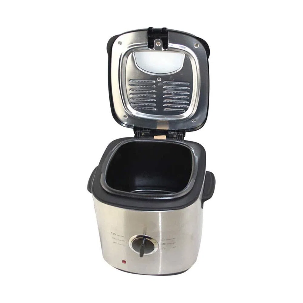 Friteuse Profonde, Acier Inoxydable, friteuse Profonde Facile à Nettoyer, température constante de l'huile, contrôle de la température électrique de la température électrique/Nettoyage séparé