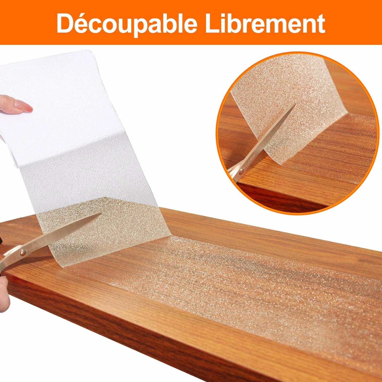 Spurtar Transparent Tapis Antidérapant Bande Escalier 15 x 60 cm Lot de 15
