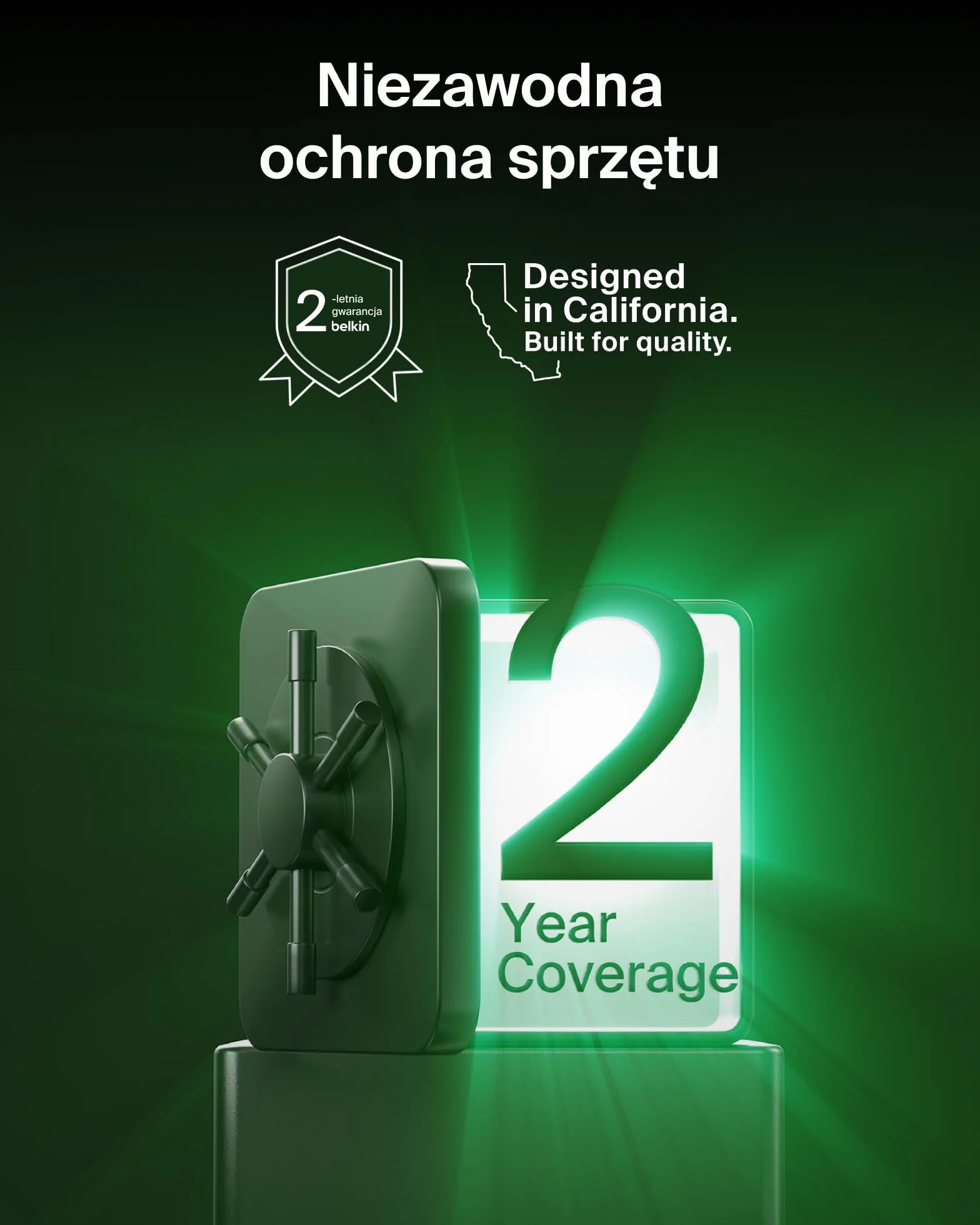 Belkin UltraCharge Pro Qi2 25W Ładowarka Bezprzewodowa 3 W 1, Kompatybilna z MagSafe, Stacja Ładująca do IPhone 16, Apple Watch, AirPods, Pixelsnap, z Wentylatorem i Zasilaczem 45W, Czarna