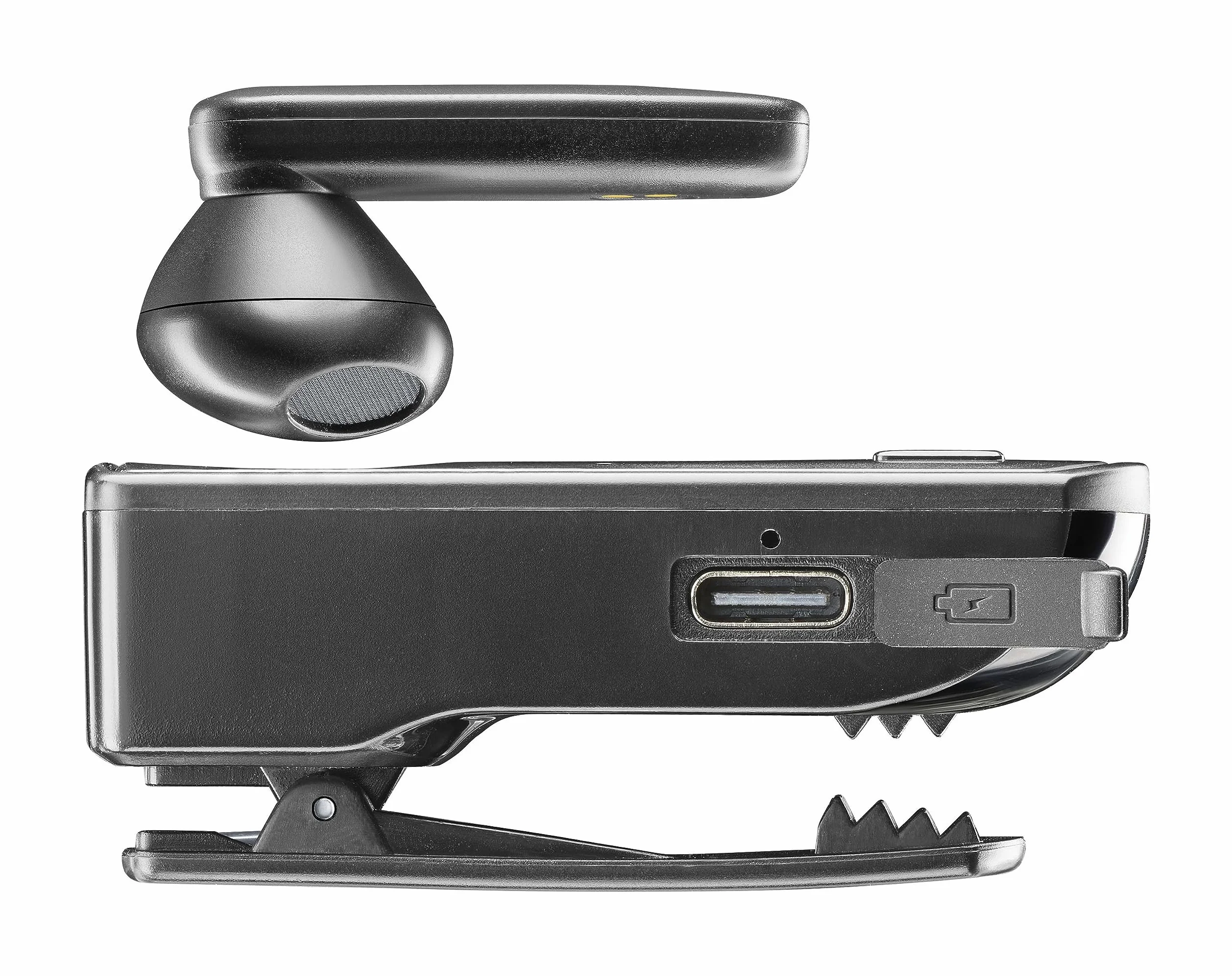 cellularline Clip PRO zestaw słuchawkowy Bluetooth z klipsem do ładowania - Total Play Time 30 h - czas ładowania 1,5 h - klucz rozwiązania - przyciski do regulacji głośności - czarny