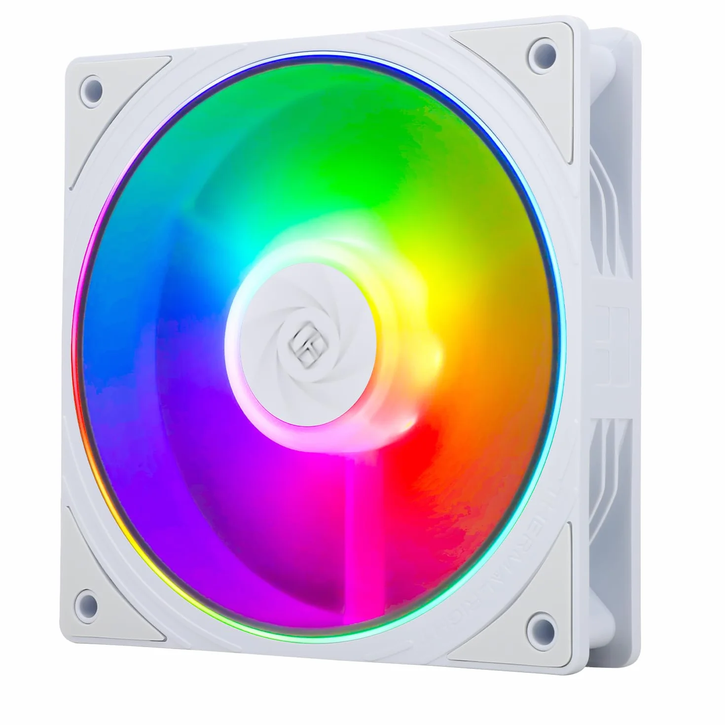 Thermalright TL-S12W-S CPU Fan 120 mm Case Fan ARGB, 4-stykowe złącze PWM, cichy wentylator komputerowy z łożyskiem S-FDB, do 1500 obr./min (3 sztuki)