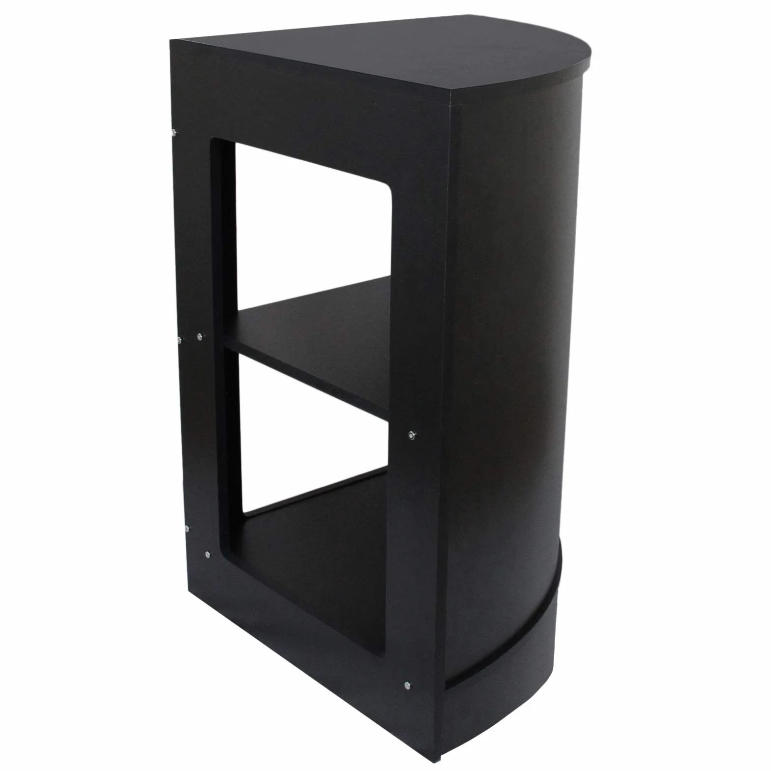 Monstershop Gemini Shop Les Comptoirs de Vente au Détail Verre Showcase Cabinet Écran Noir