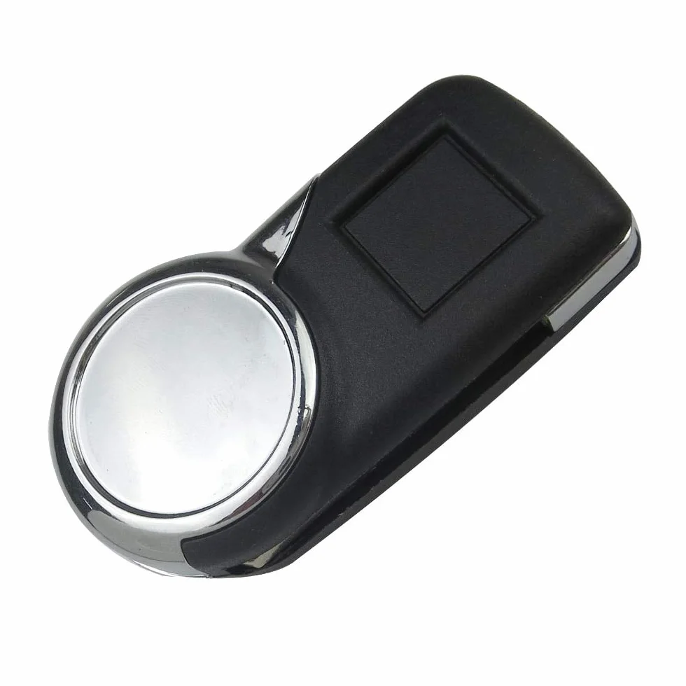 PHONILLICO Zapasowy kluczyk samochodowy, pilot zdalnego sterowania, do Cle Citroen DS3, C3, C4, C5, breloczek do kluczy, z 2 przyciskami, ostrze