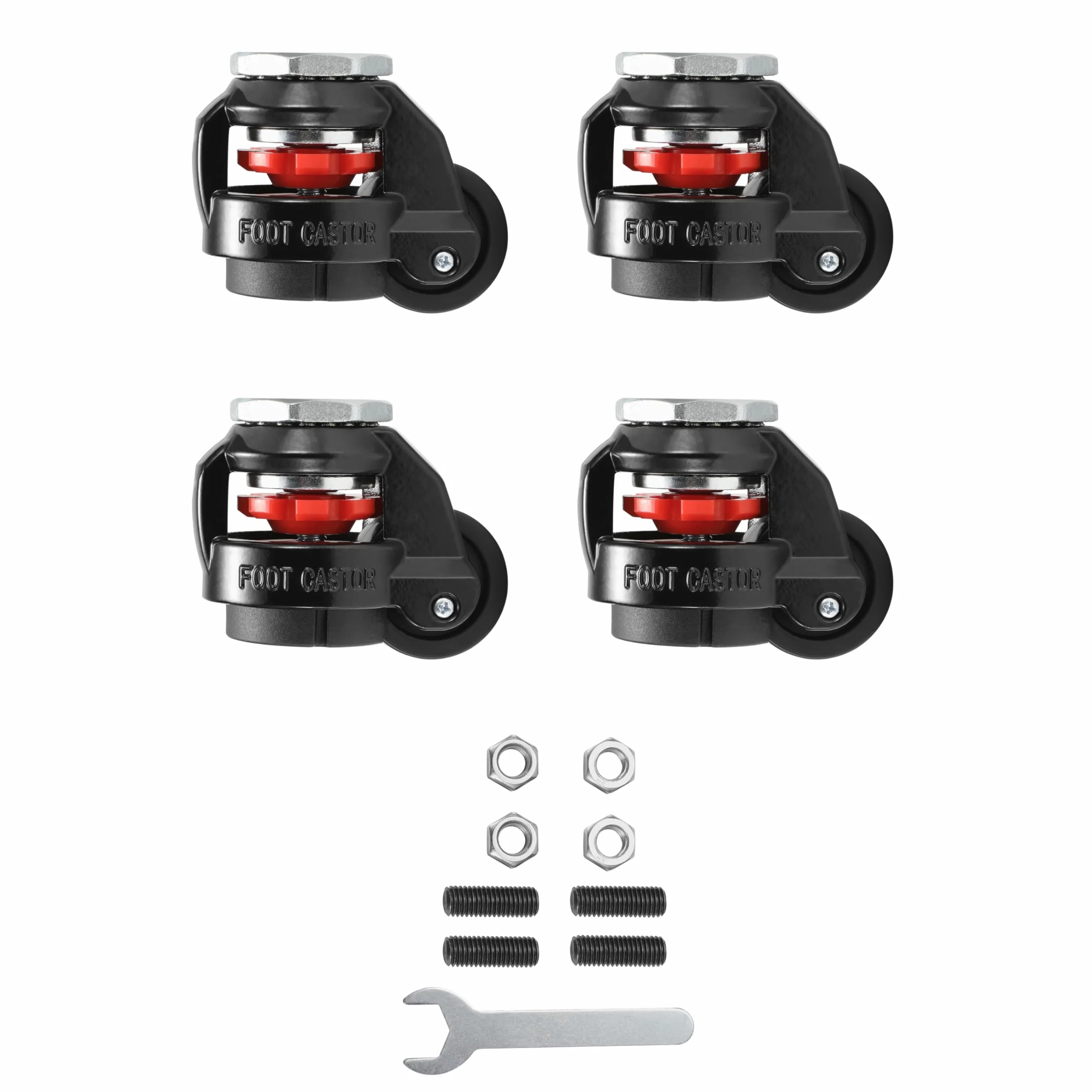 OPLITE - R8 Supreme Castor Wheel - Lot de 4 roues pour simulateur de course R8 FURY