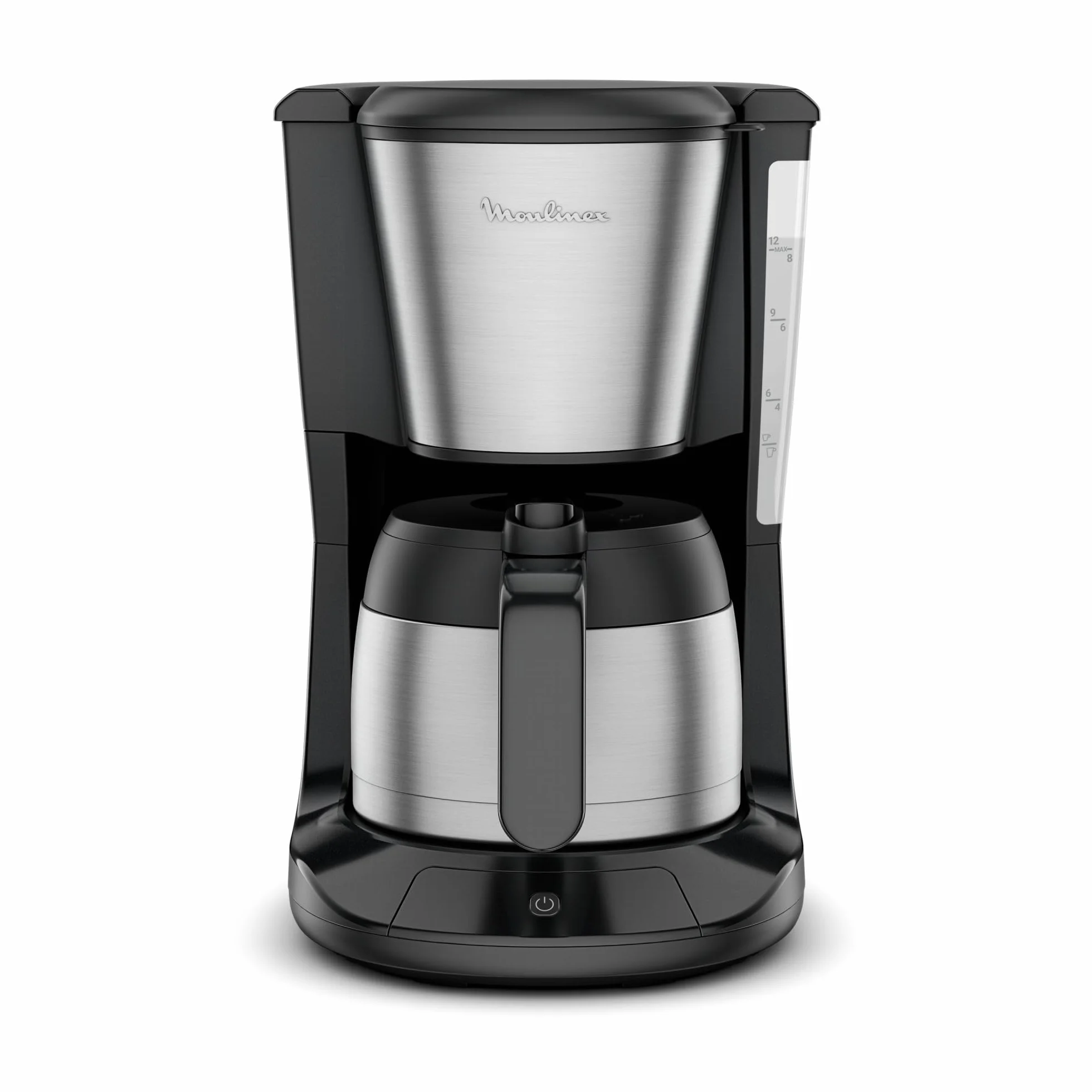 Moulinex Subito, Cafetière filtre avec verseuse isotherme, Capacité de 0,9L, 12tasses, FT5S0DE0