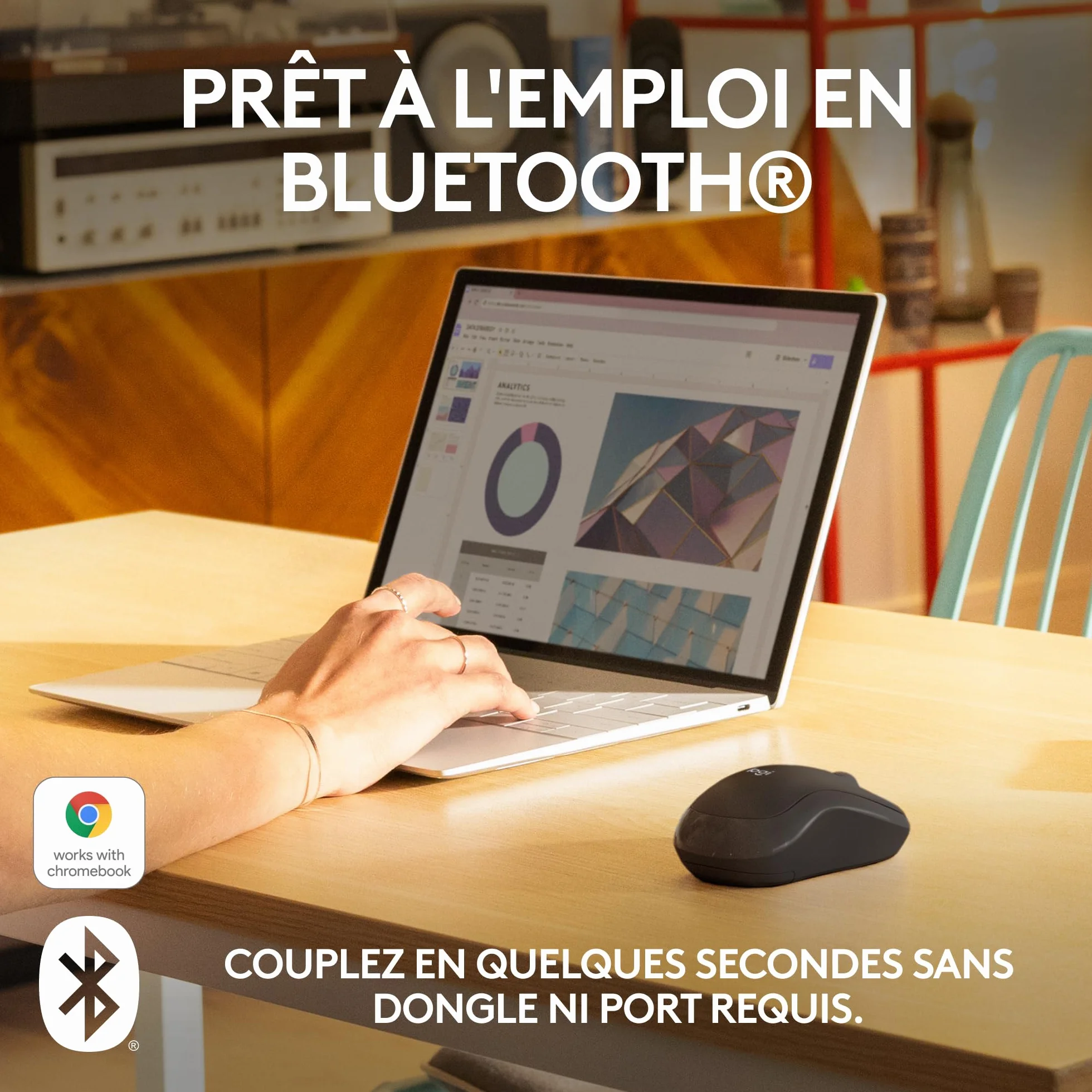 Logitech M240 Souris Bluetooth sans Fil Compacte Graphite