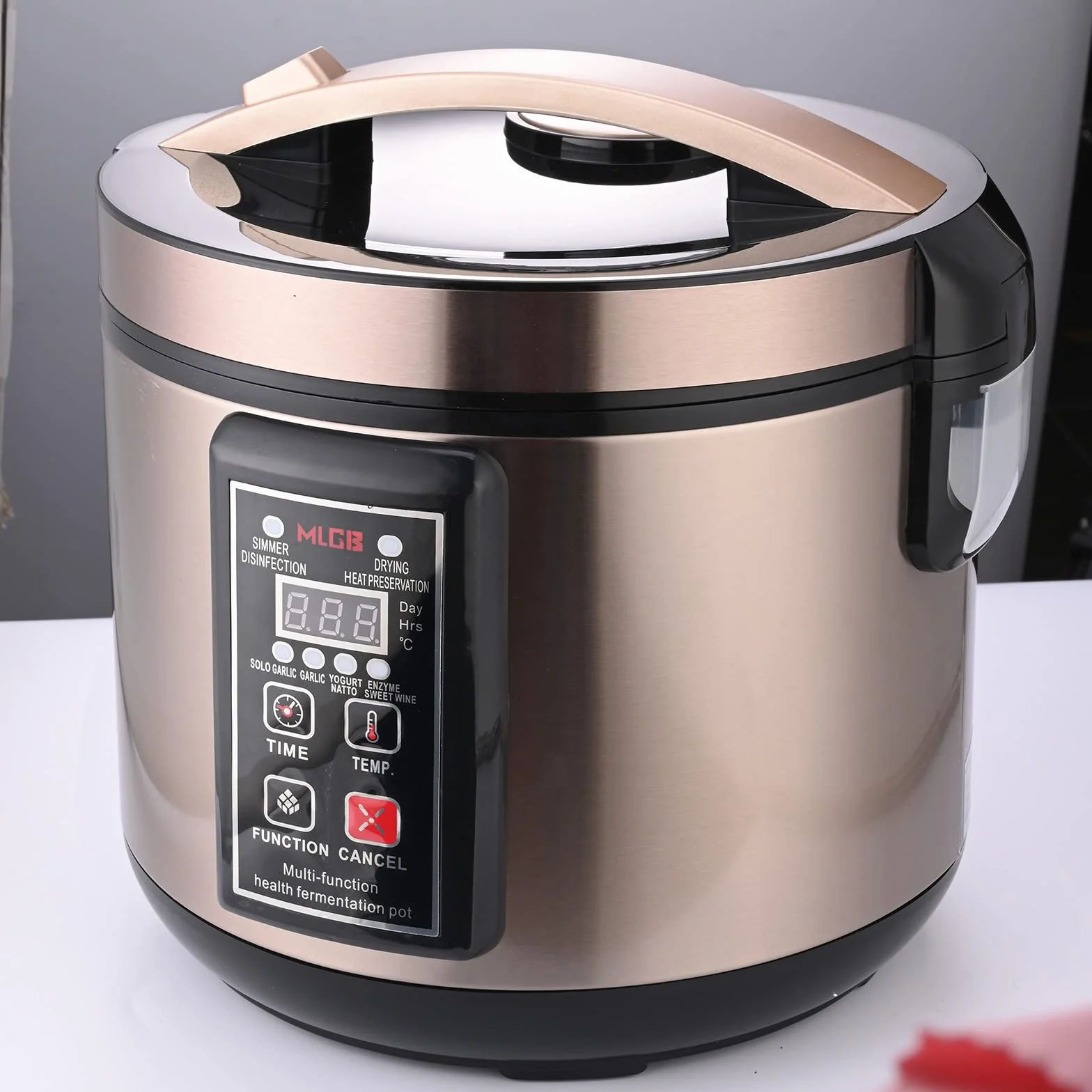 6L Yaourtière, Fermenteur Pour Ail Noir, Pour Kimchi, Pour Le Vin De Riz Doux Et Pour Le Natto - Appareil Entièrement Automatique