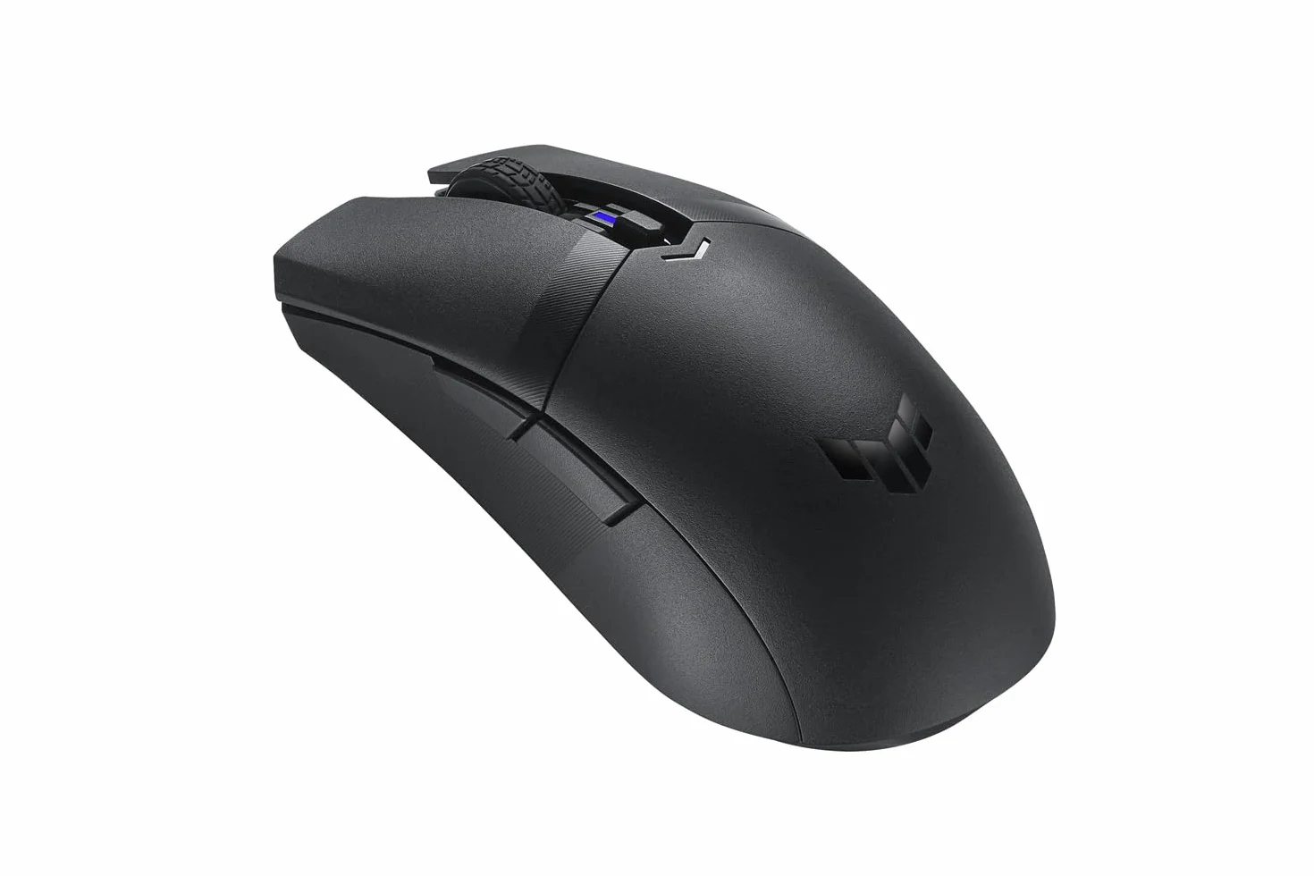 ASUS TUF Gaming M4 Wireless Gaming Mouse, dual wireless modes - Bluetooth/RF 2.4 GHz, 12,000 DPI Optical Sensor, 6 Programmable Buttons, PBT top cover with ASUS Antibacterial Guard, Black