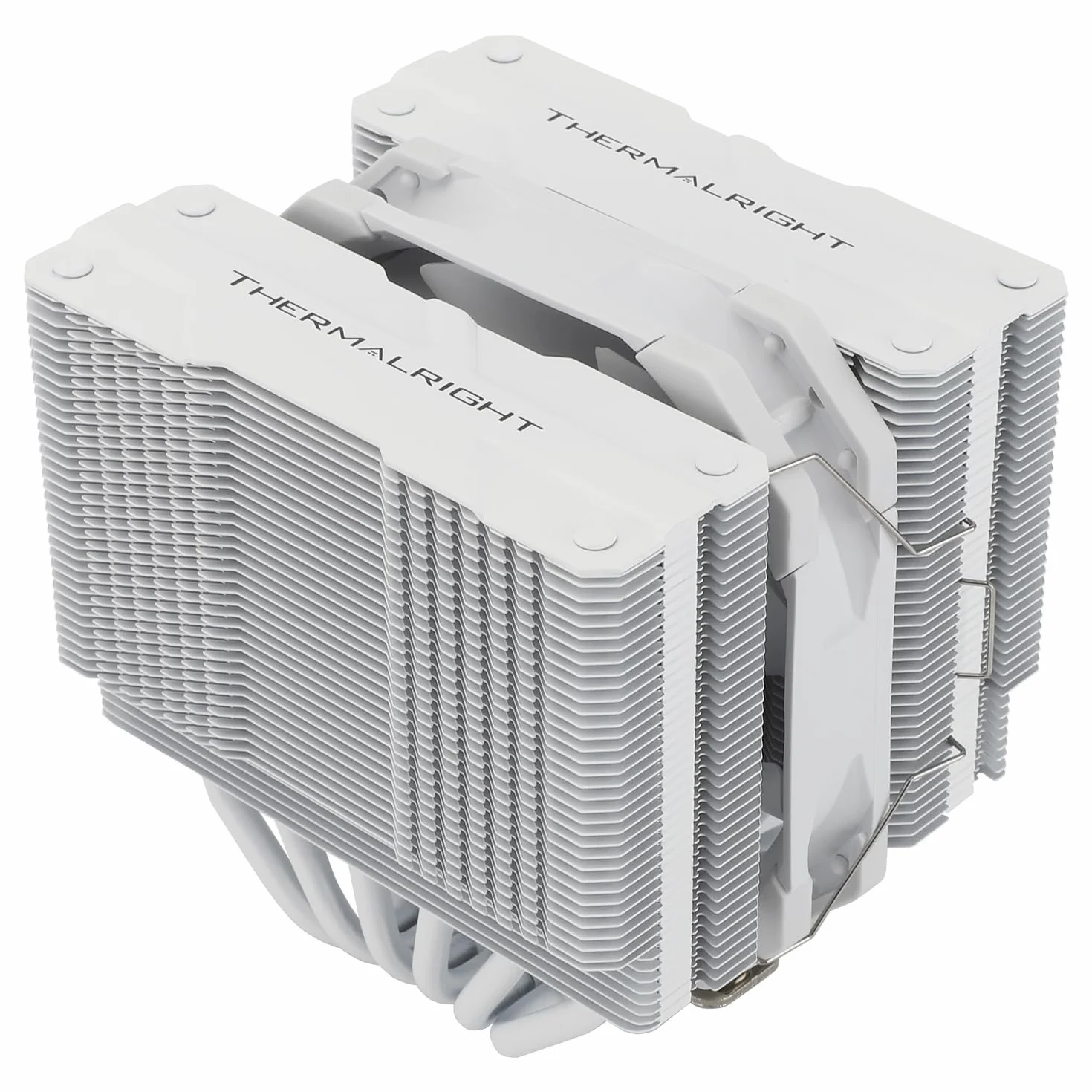 Thermalright Peerless Assassin 120 MINI White chłodnica powietrza CPU, 6 rur cieplnych, wentylator PWM 120 mm, wysokość 135 mm, podwójna wieża, do AMD AM4 AM5/Intel LGA 1851/1700/1150/1151/1200/2011