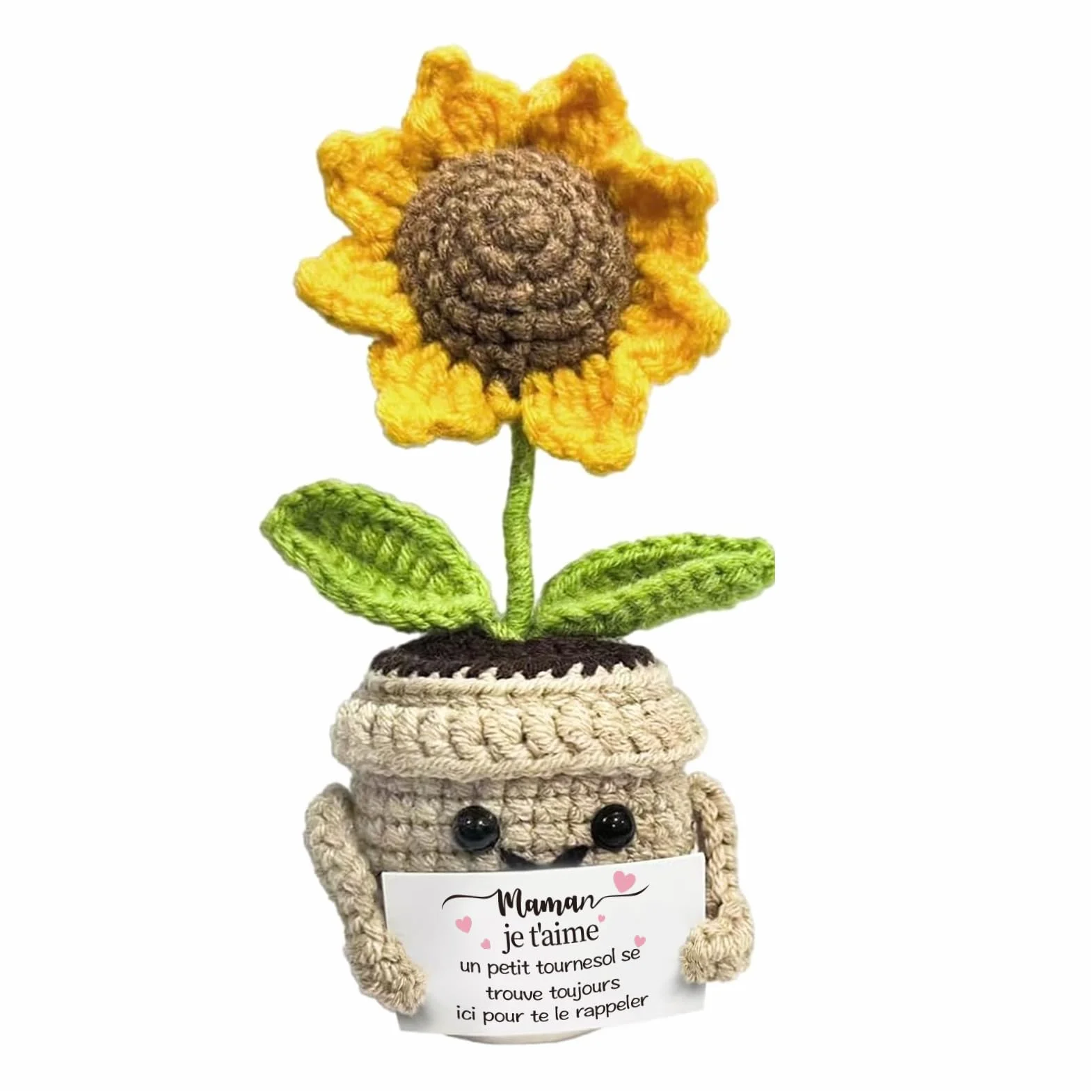 Tournesols Au Crochet Faits Main Cadeau Maman