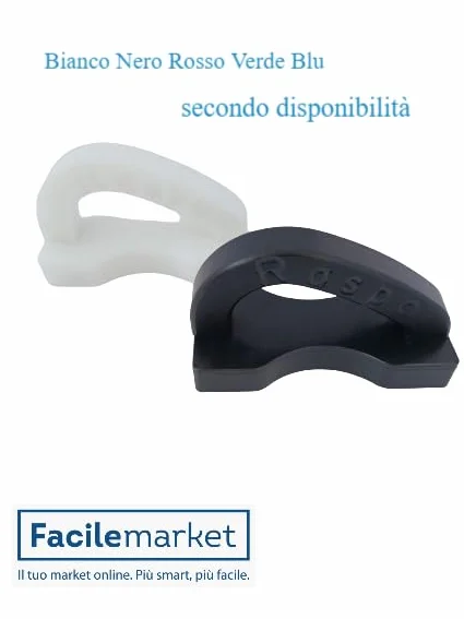 Facilemarket Grattoir pour le nettoyage des planches à découper et des souches en polyéthylèneCouleur blanche, rouge, verte ou noire (selon disponibilité)