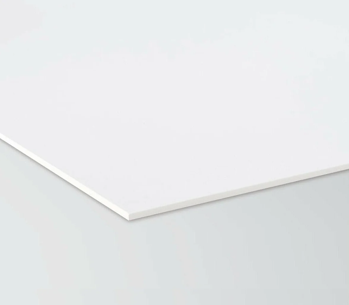 Panneau de plaque Forex pvc blanc épaisseur 5 mm 100x150 cm blanc forex blanc pvc blanc