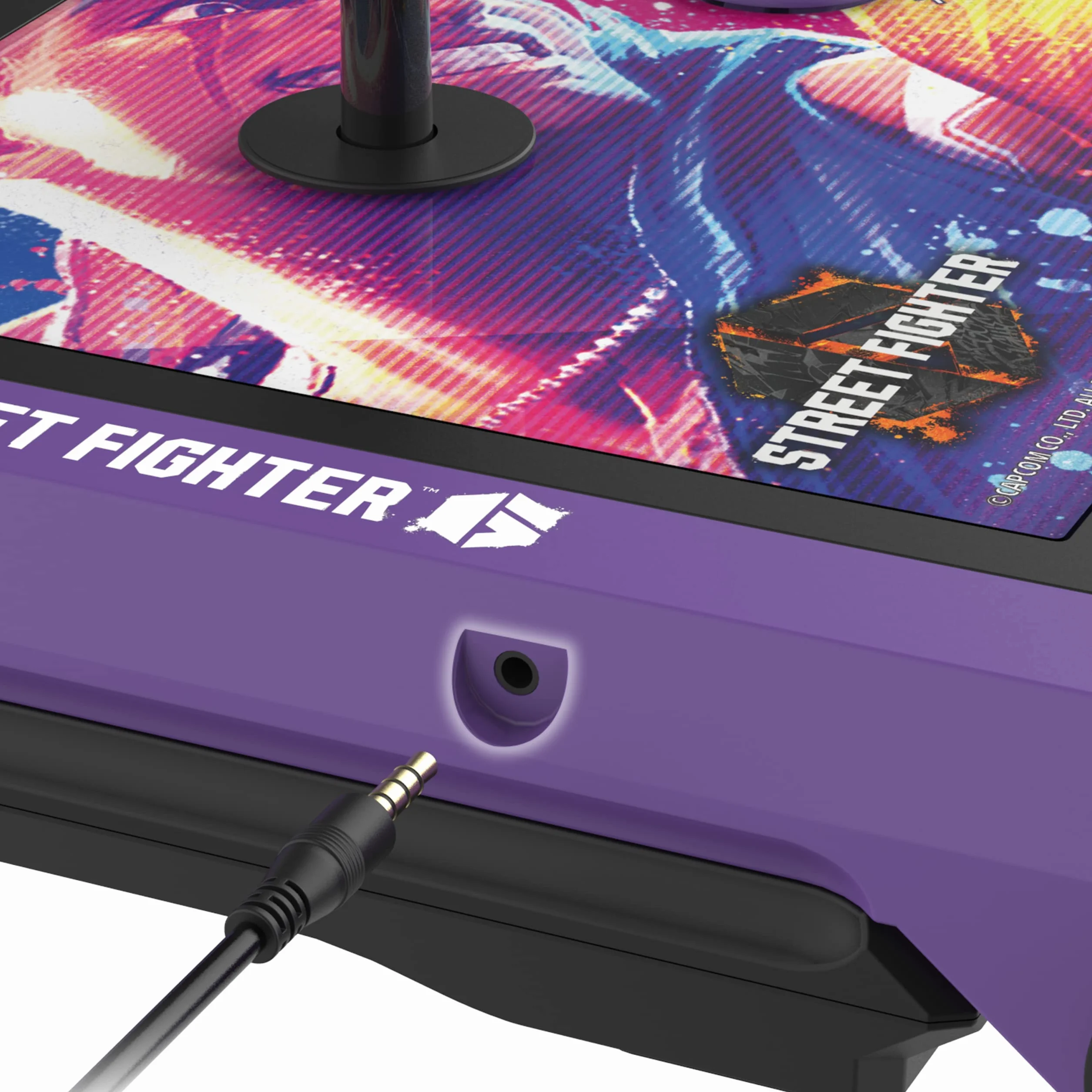 Hori Fighting Stick Alpha Street Fighter VI pour PlayStation 5, PS4, PC - Licence officielle Sony Capcom