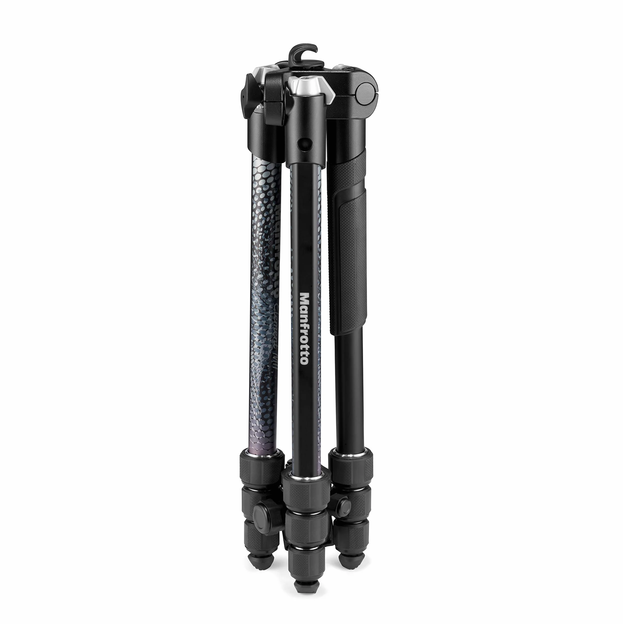 MANFROTTO Trépied Element MII aluminium noir 4 sections BH - MKELMII4BK-BH
