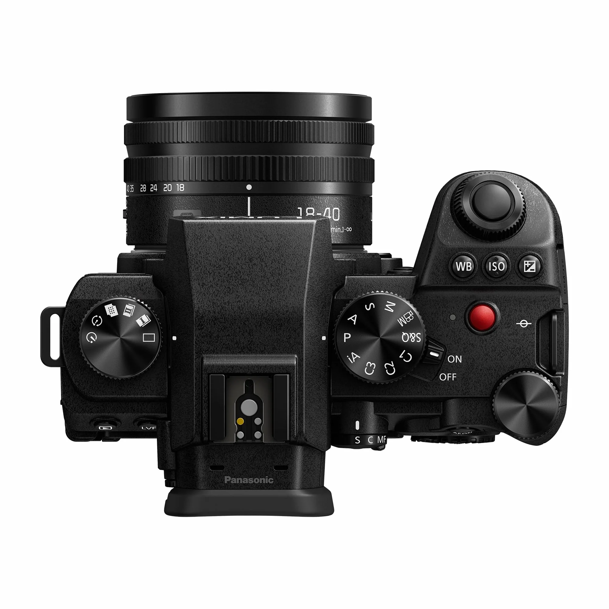Panasonic Lumix DC-S5 II, Pełnoklatkowy aparat bezlusterkowy, z Obiektywem S-R1840E 18-40mm S, 4K 60P i 6k 30P, Flip screen, Wi-Fi, Phase Hybrid AF 179 pól, Active IS, Czarny