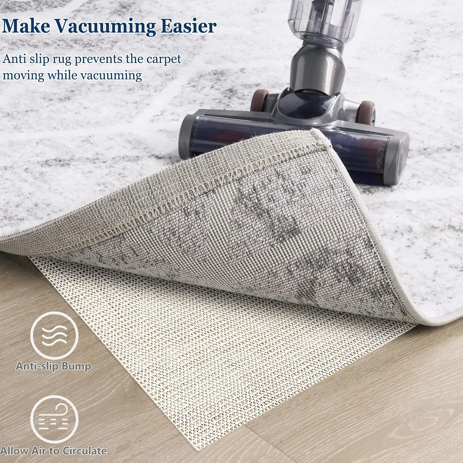 Tapis Antidérapant Découpable 150 x 200 CM Universal pour Voiture Coffre Maison